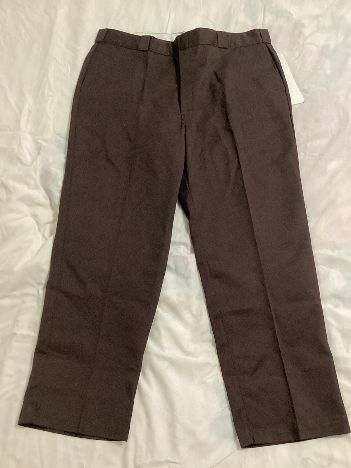 Vintage Dickies Brown – NOS with tags 44×31 YKK Zipper Workwear Made in USA