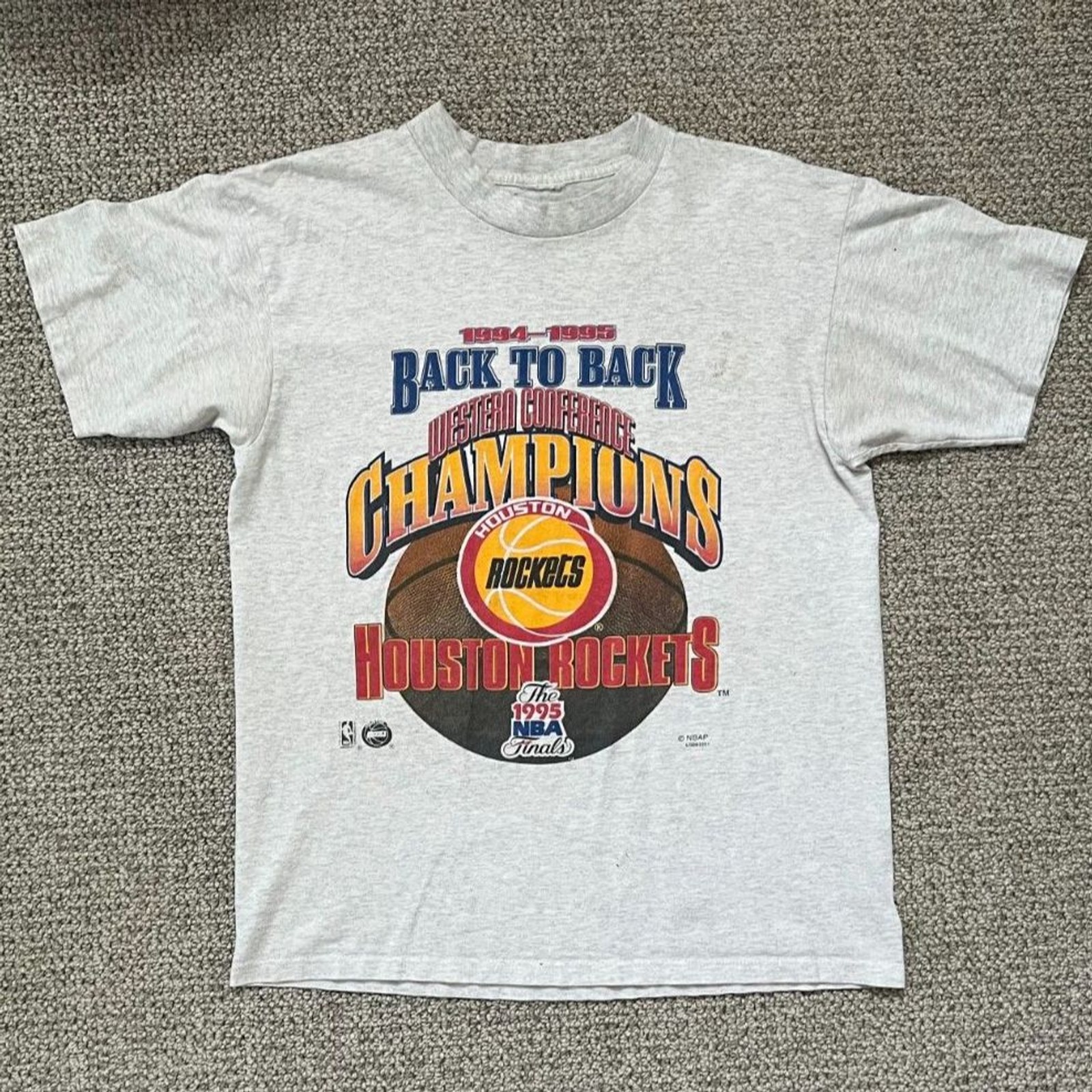 Vintage Houston Rockets Championship Shirt