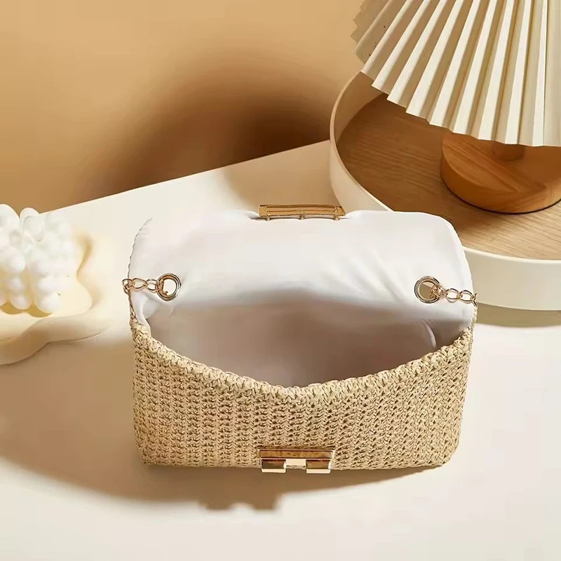 Crossbody Bag for Women Chain Strap Banquet Stylish Accessory Shoulder Bag for D