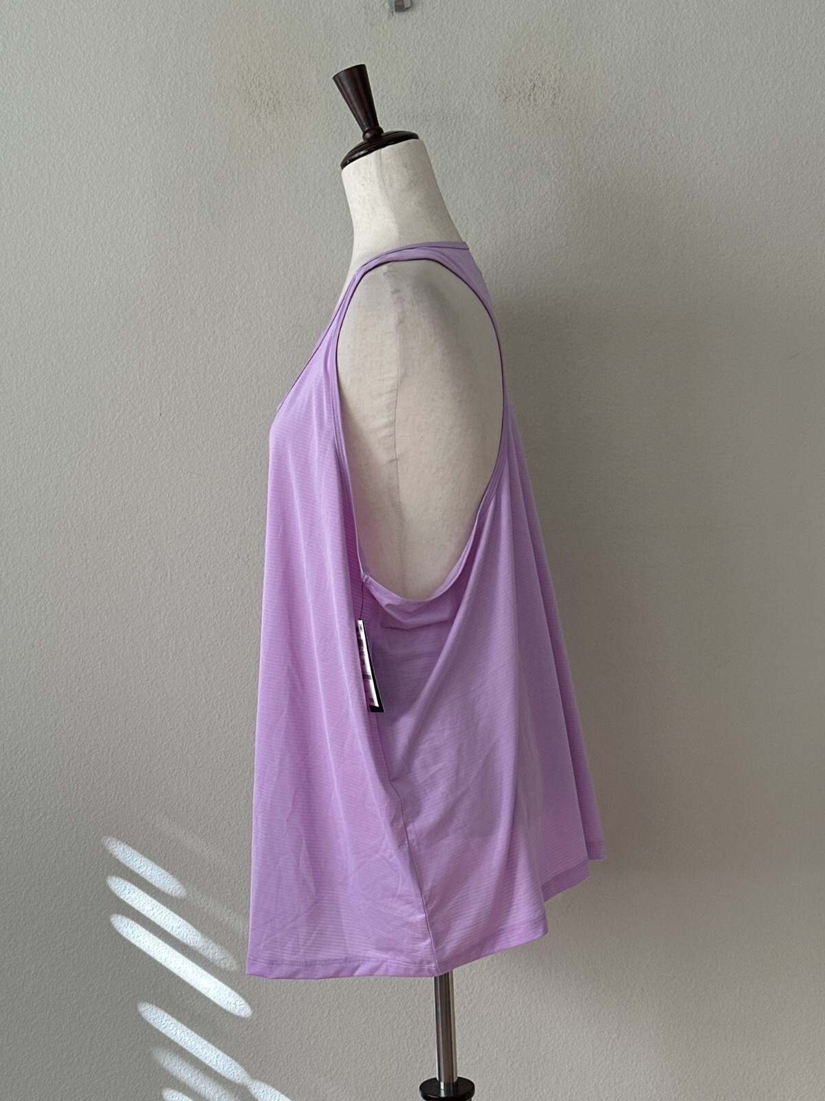 NWT Ideology Sz 3XL Plus Size Active Textured Racerback Rapidry Tank Top Purple