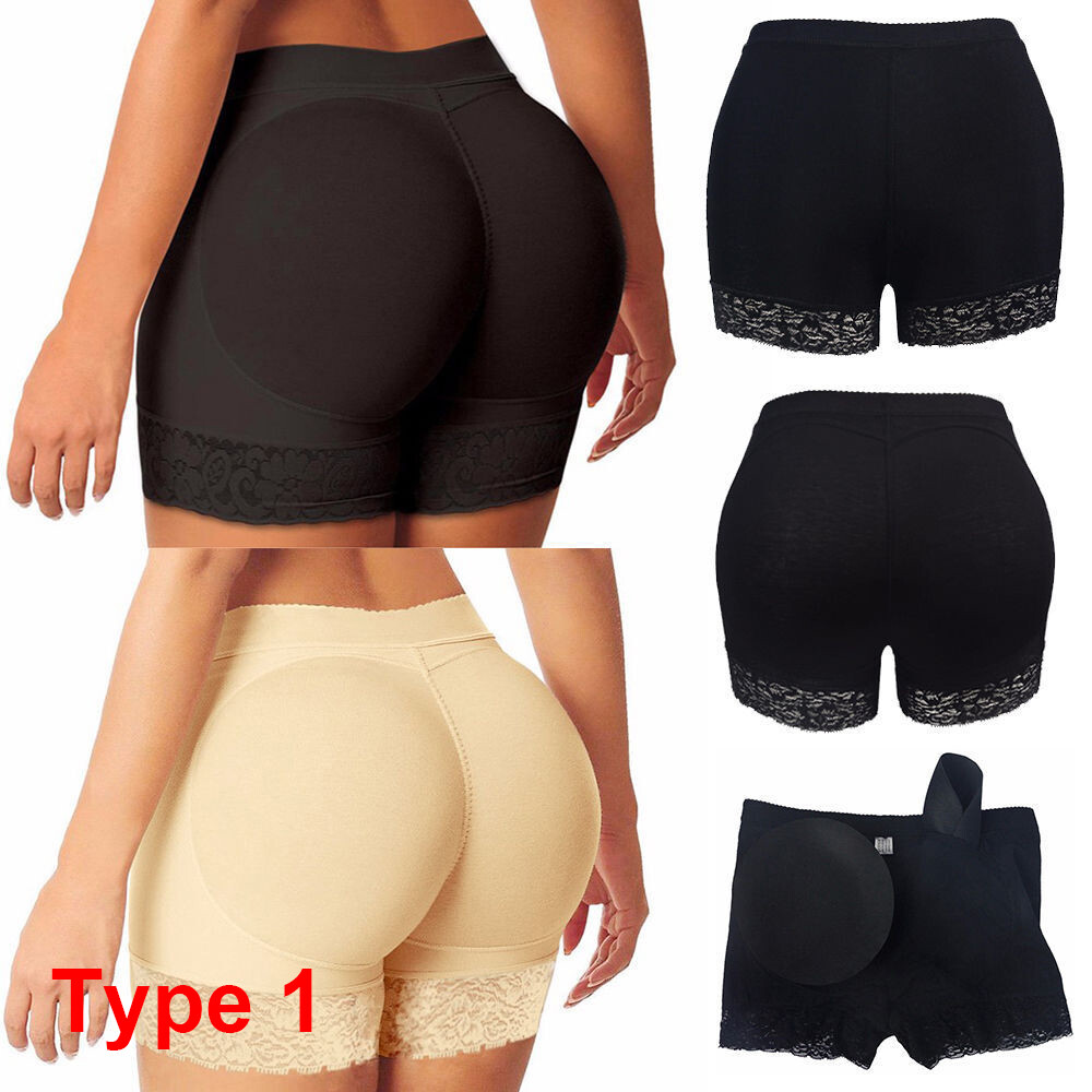 Padded Pads Panties Butt Lifter Hip Enhancer Underwear Buttock Shapewear Briefs