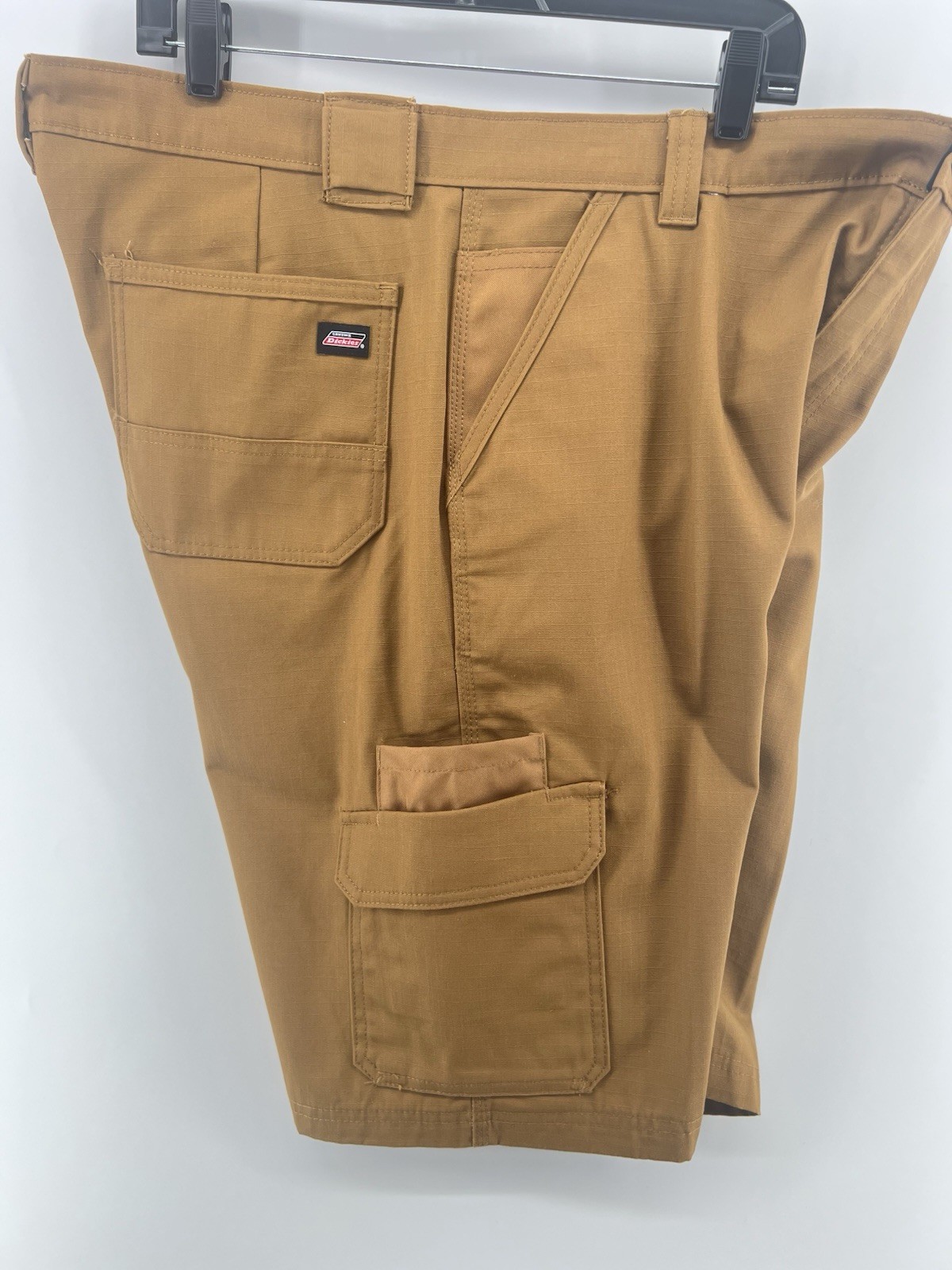 Dickies Ripstop Men’s Shorts Size 40 Ultimate Cargo Shorts Brown Relaxed Fit
