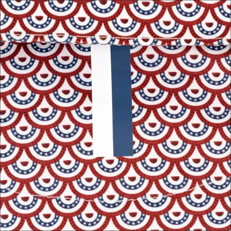 ⭐ The Rhoback The Bunting USA Polo – USA Patriotic Golf Style – Size M-2XL ⭐