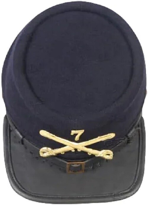 union 7th cavalry kepi All Sizes Available !