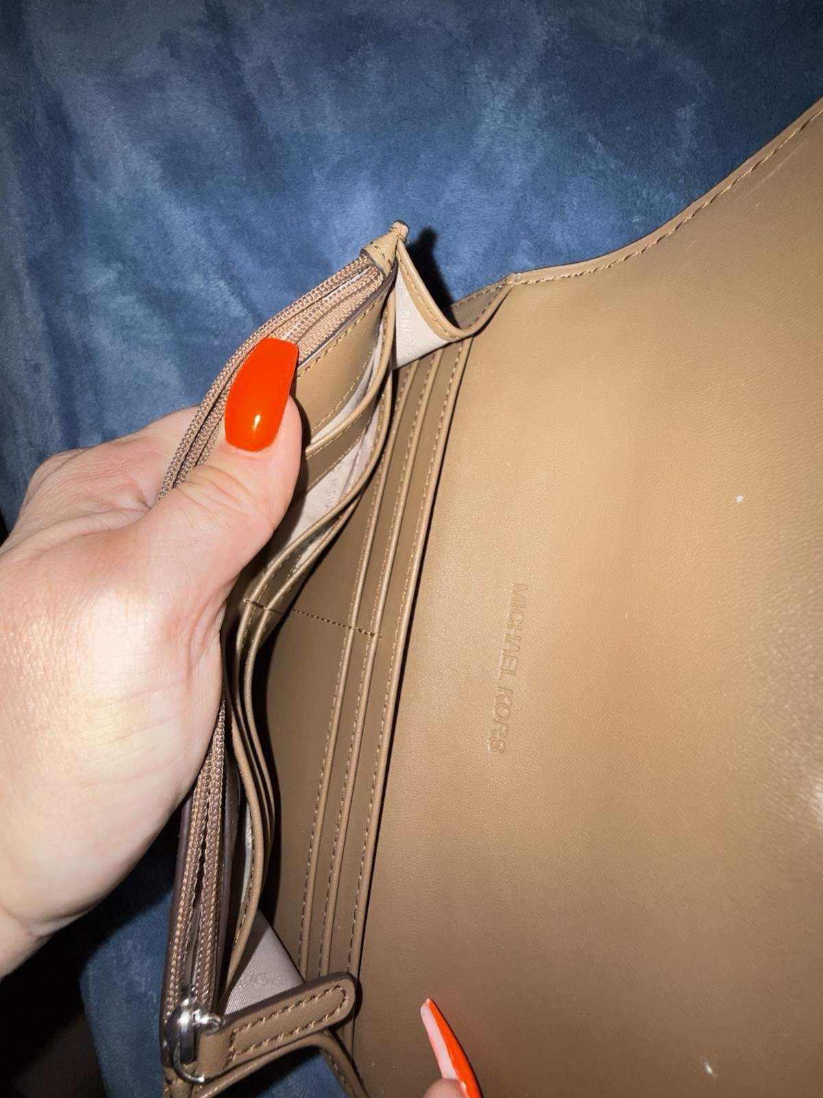 This Michael Kors Hamilton Large Leather Continental Wallet