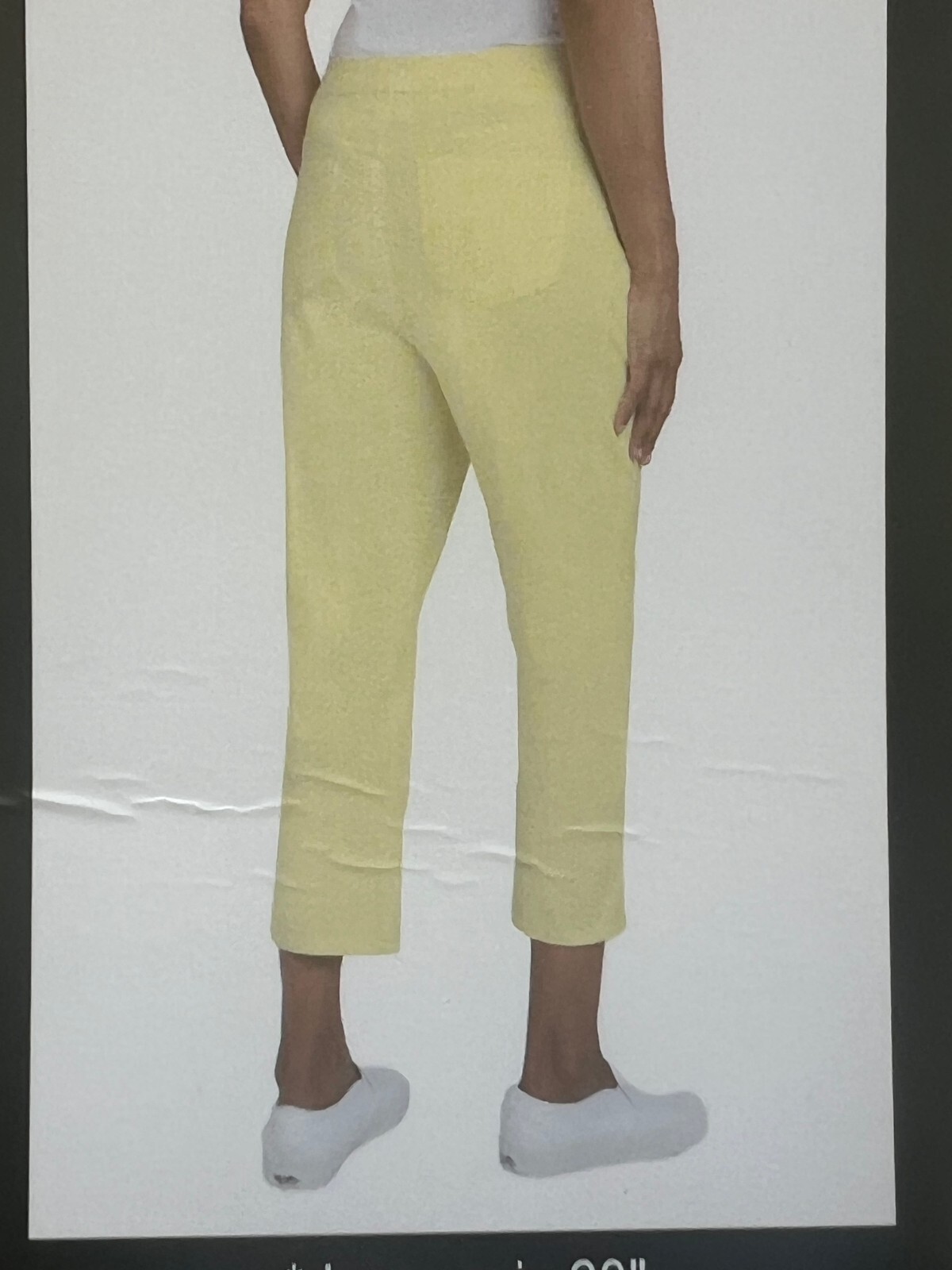 Mario Serrani Women’s Capri Pull On Pant