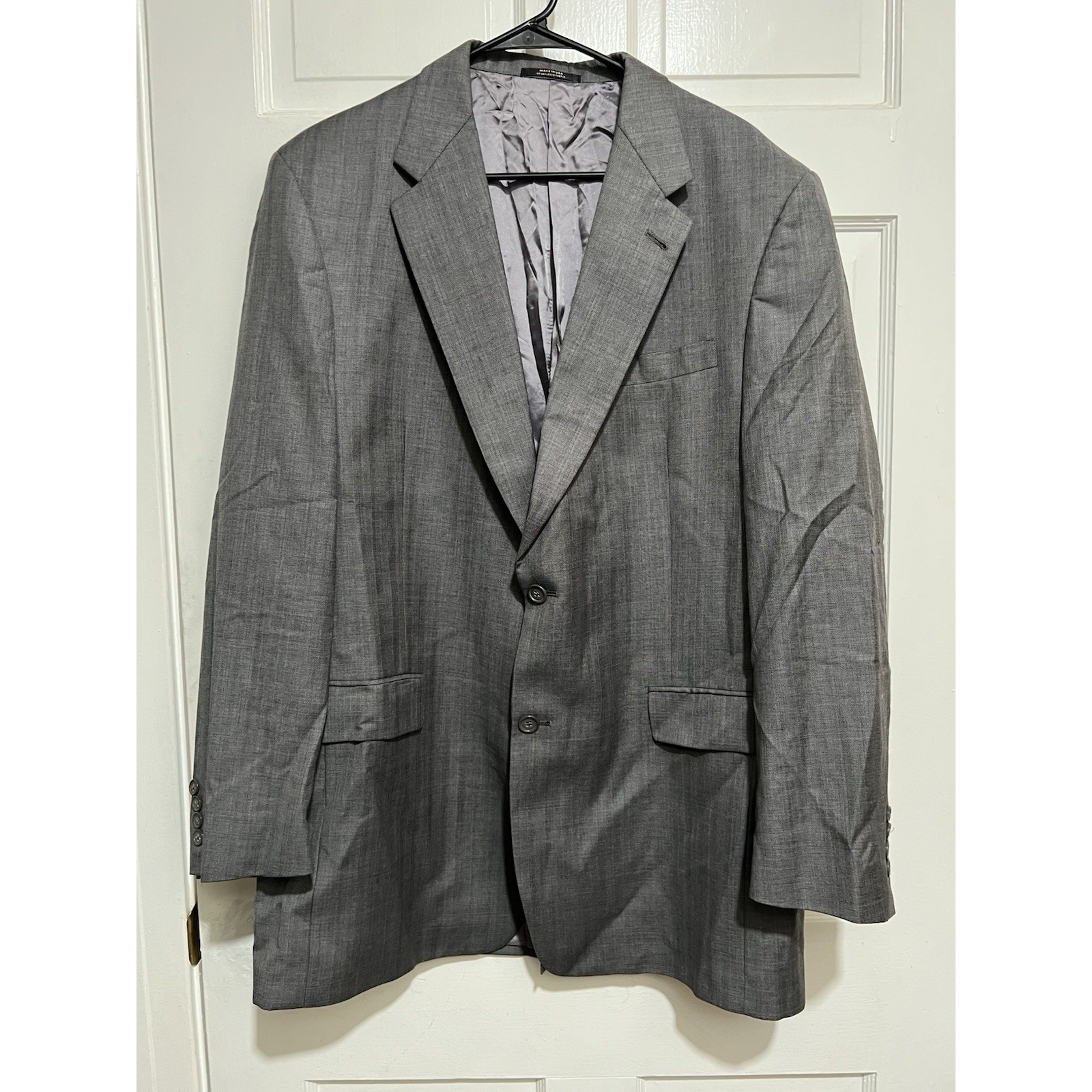 43L Mens Hart Schaffner Marx Suit Jacket