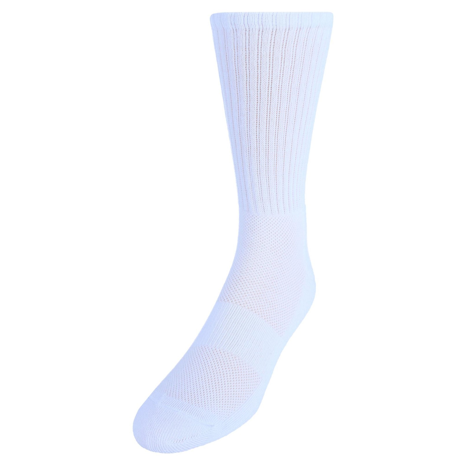 CTM Men’s Dry and Cool Cushioned Crew Socks (Pack of 2)