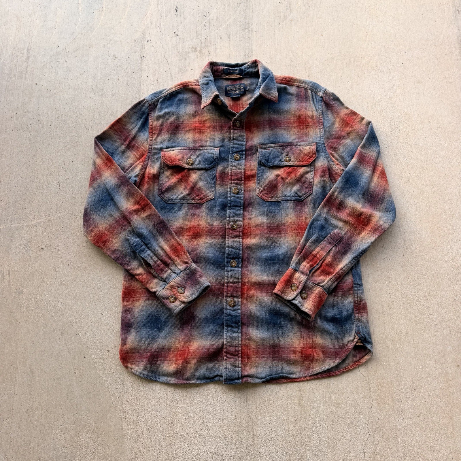 Pendleton Burnside Flannel Shirt Men’s Small