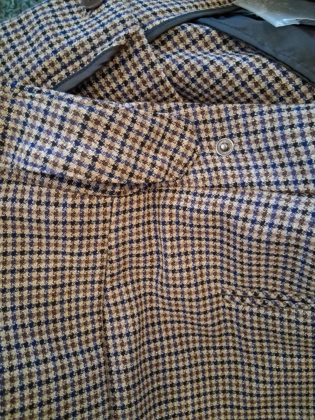 2 Pairs NEXT Wide Barrel Leg Smart Trousers Brown & Black Size 16R Bnwt. Rrp £86