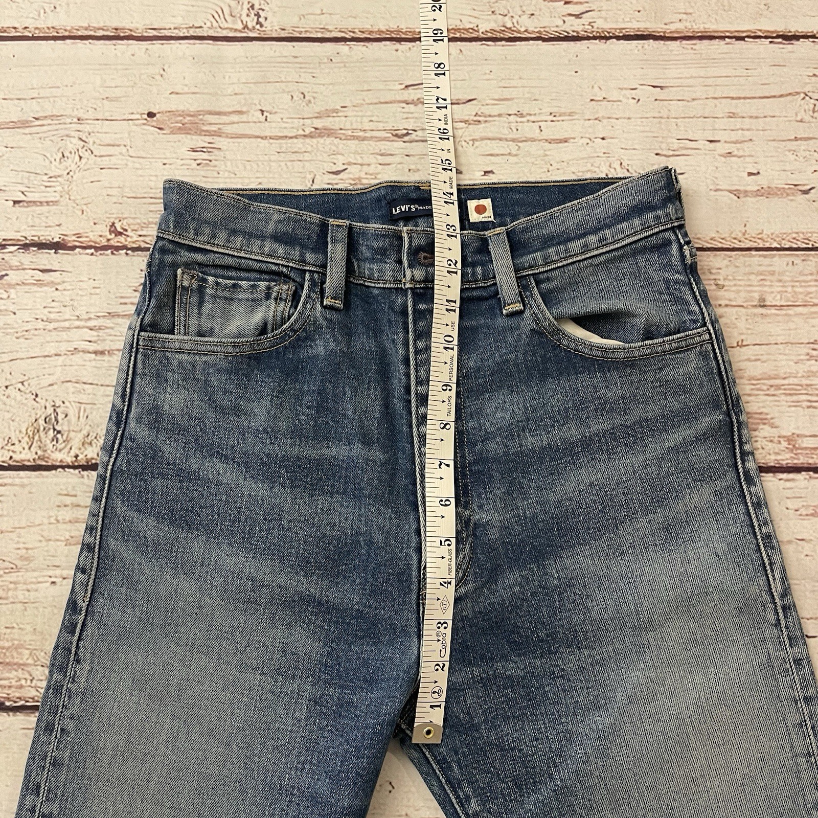 Levi’s Studio Taper Made In Japan Jeans Sz 27 Inseam 29” Made & Crafted Sample