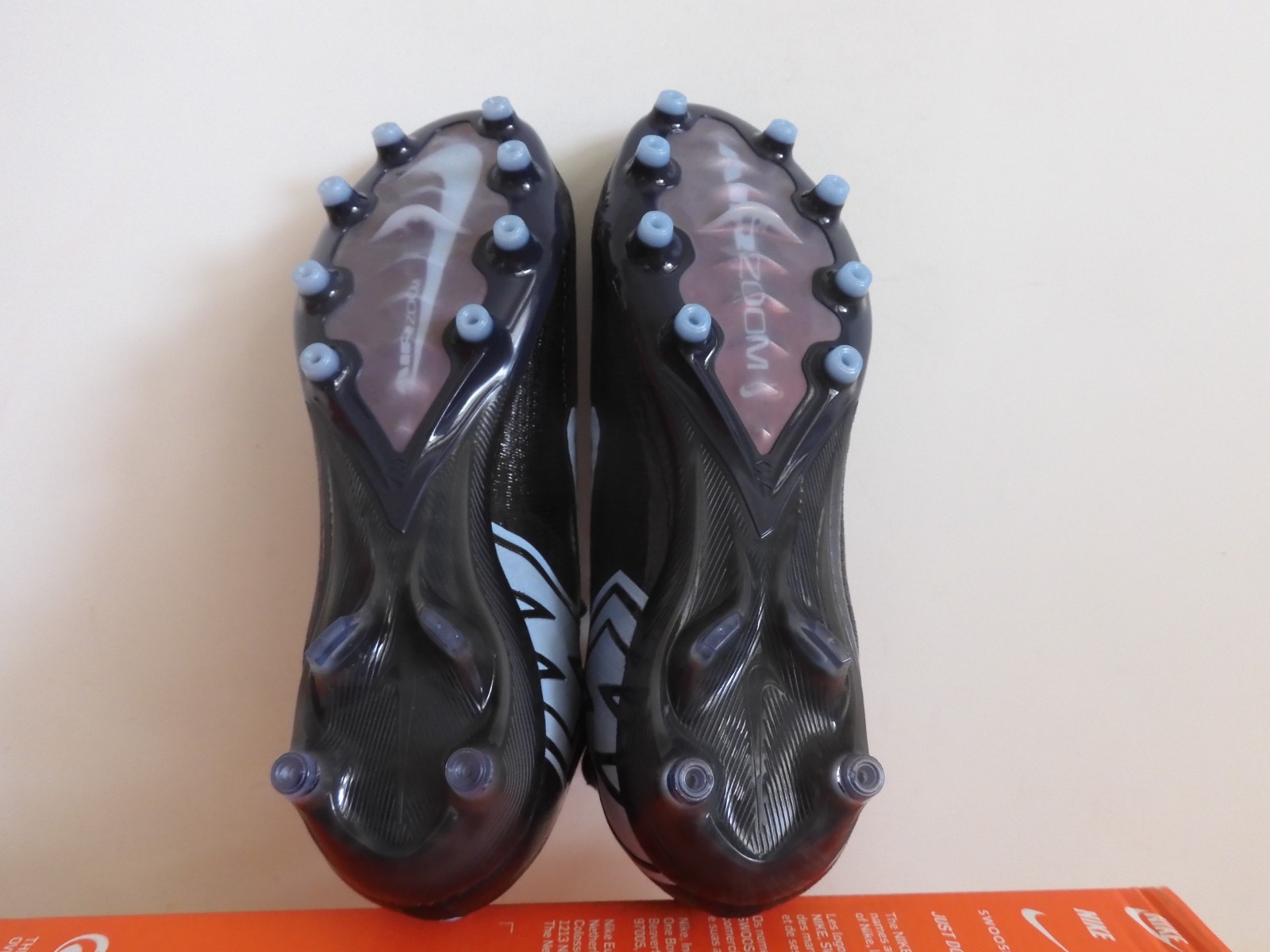 Nike Zoom Mercurial Superfly 10 Elite Ag Pro Black-Ice Blue Sz 6.5 [FQ8339-001]