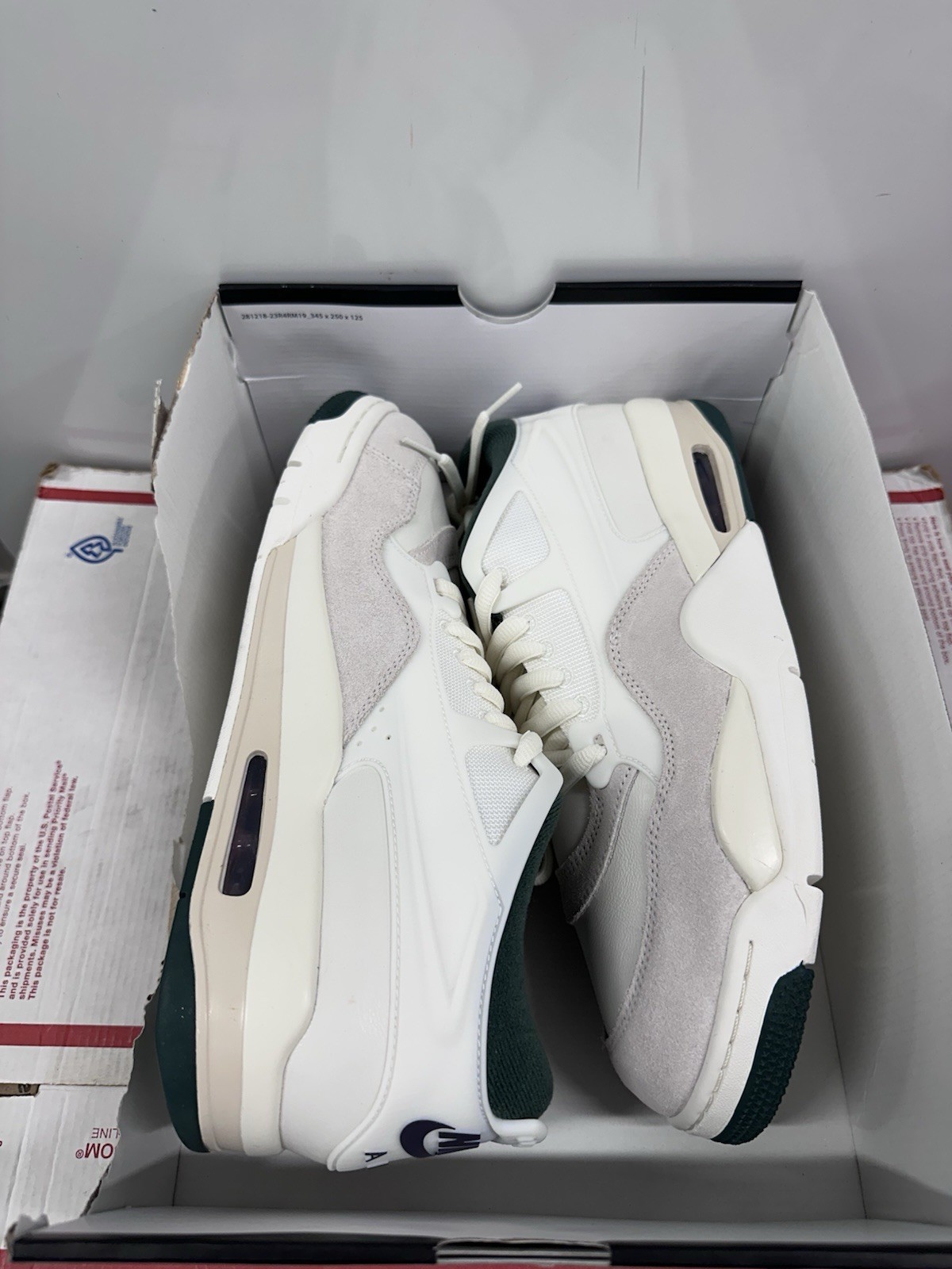 Nike Air Jordan 4 RM ‘Light Cream Midnight Green’ FQ7939 105 Size 12