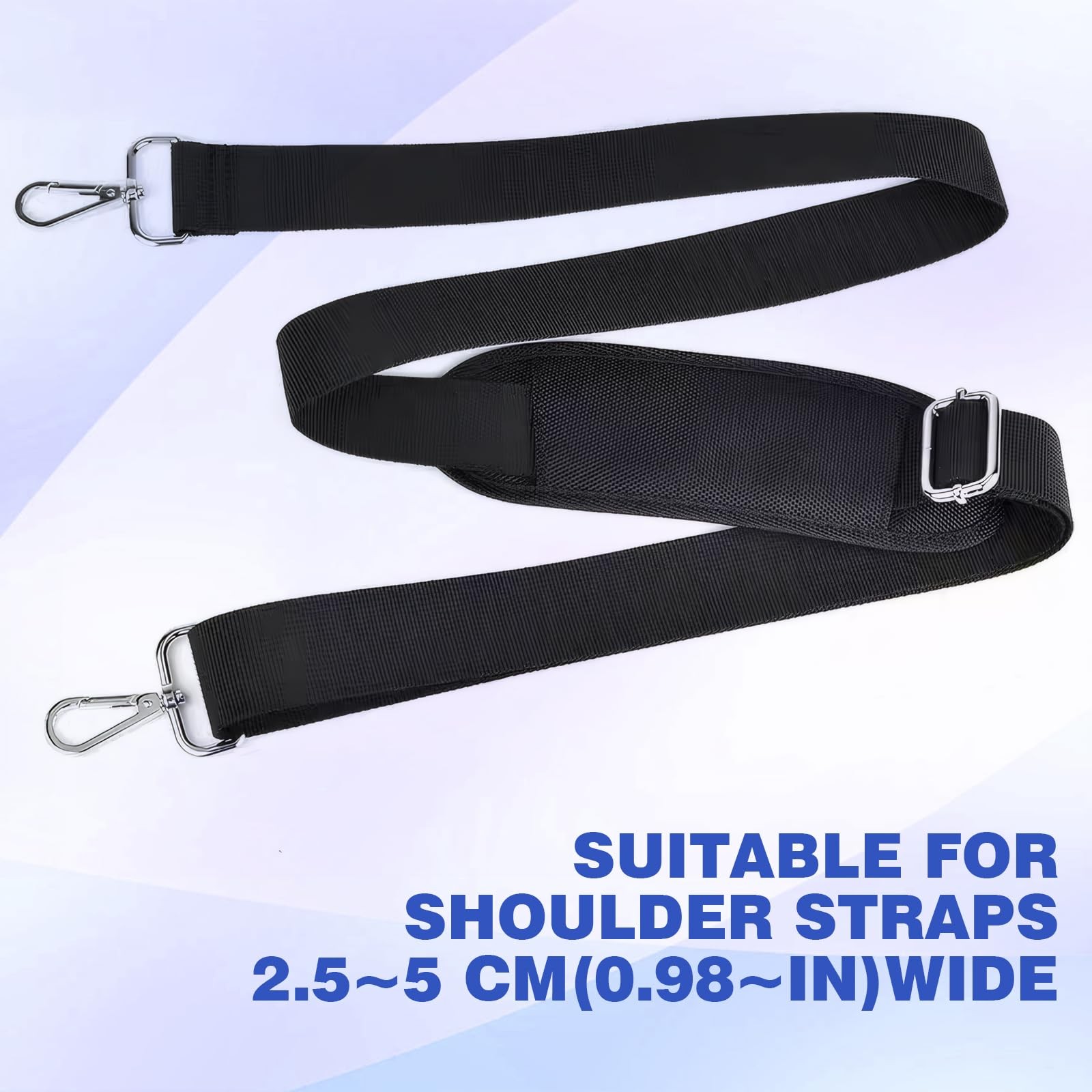 Removable Shoulder Strap Pad, Backpack Strap Pad Breathable Adjustable