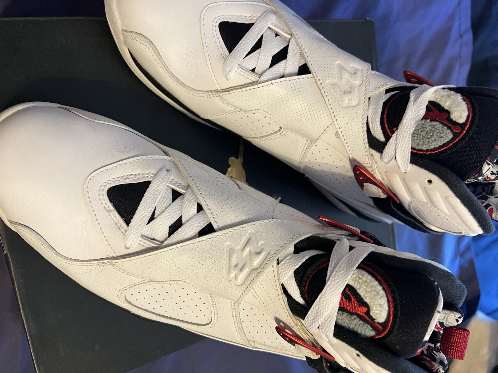 Air Jordan 8 Retro “Alternate” White/Red/Black/Gray Men’s 11 *FreshOutTheBox!*