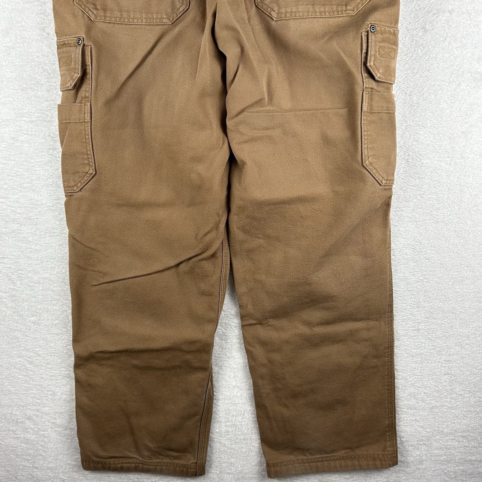 Duluth Trading Pant Men 36X32 Fit 34X30 Flex Firehose Double Knee Ultimate Cargo