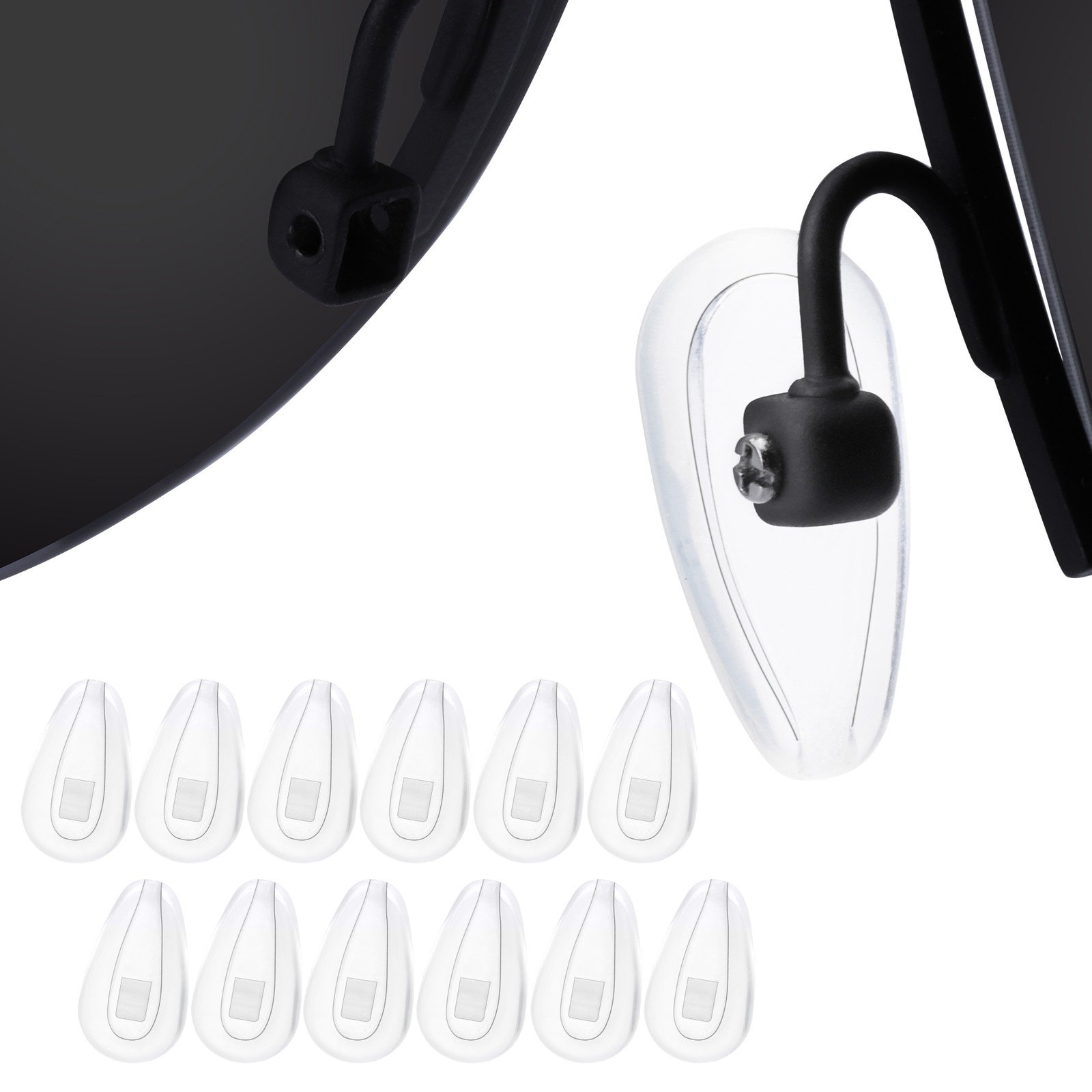 Replacement Nose Pads Pieces for – Costa Del Mar Seven Mile Sunglass – Option