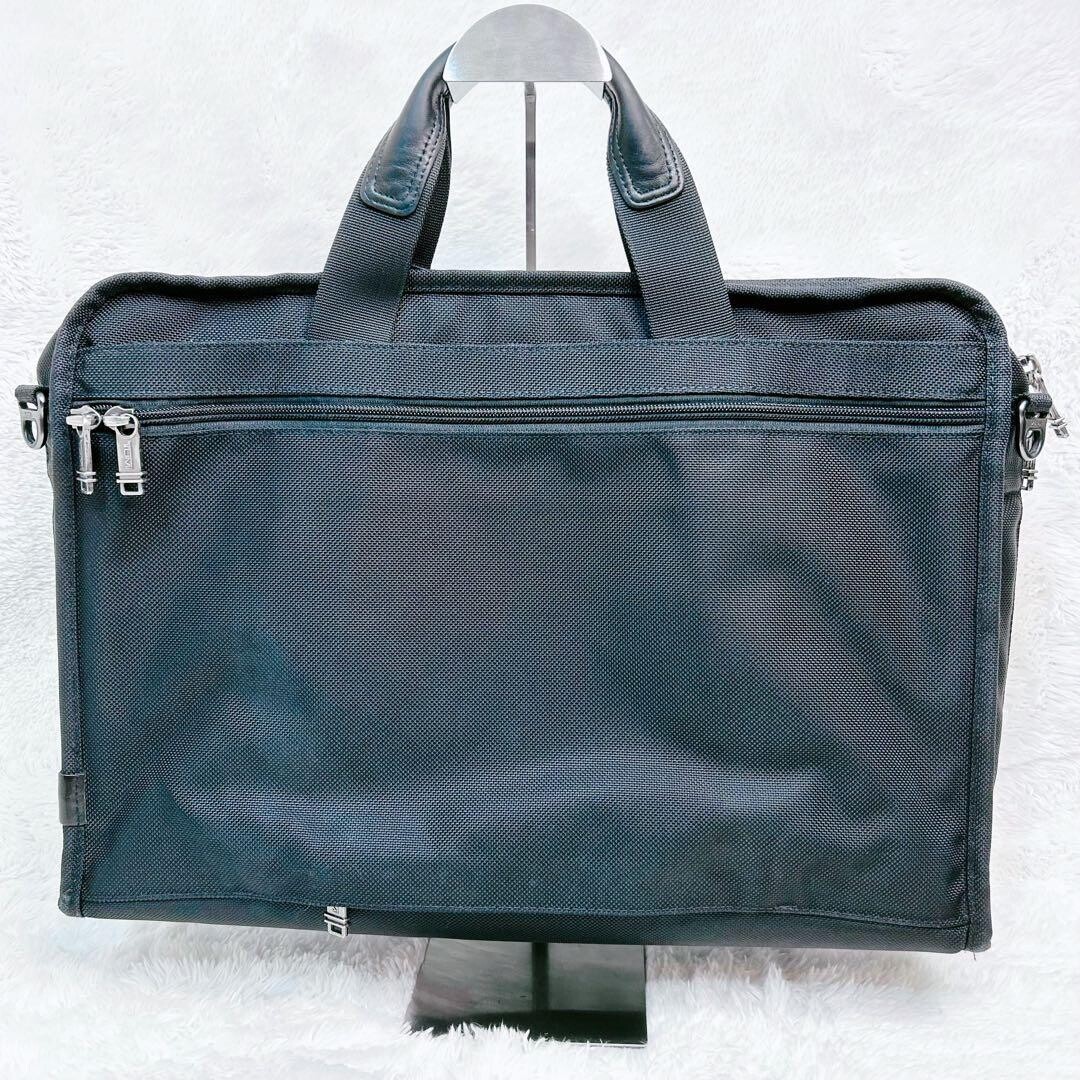 TUMI 263114D4 Black 2Way Business Bag A4 PC Briefcase Shoulder Mens