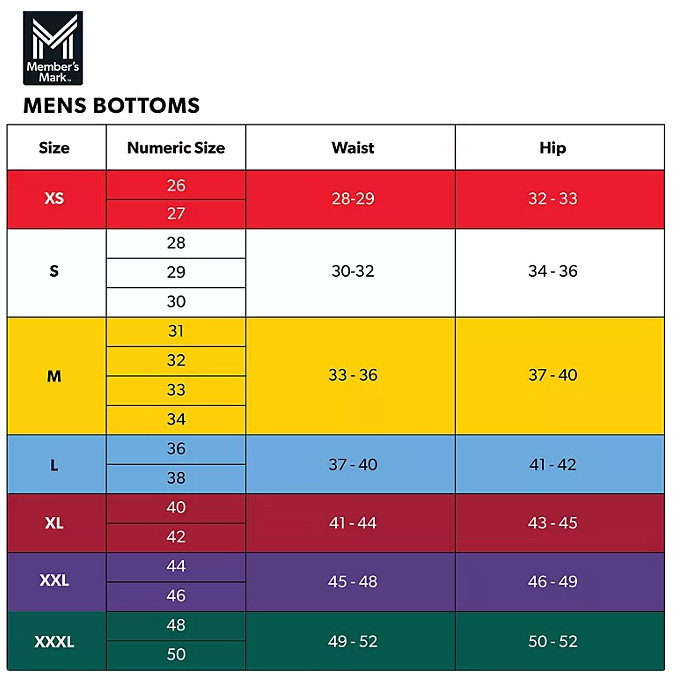 Member’s Mark Men’s Everyday Stretch Flat Front TwillShort 32/34/36/38/40 Colors