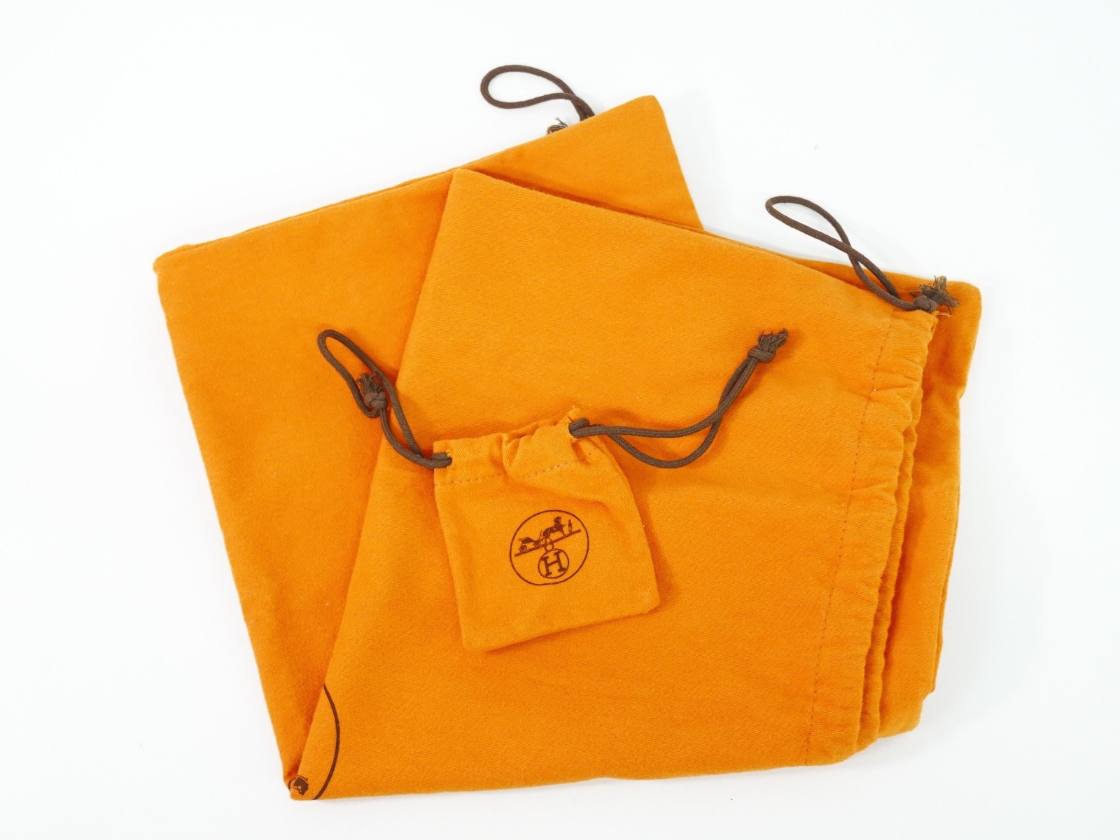 HERMES Cabasellier 46 Leather Shoulder Bag Tote Bag Etoupe