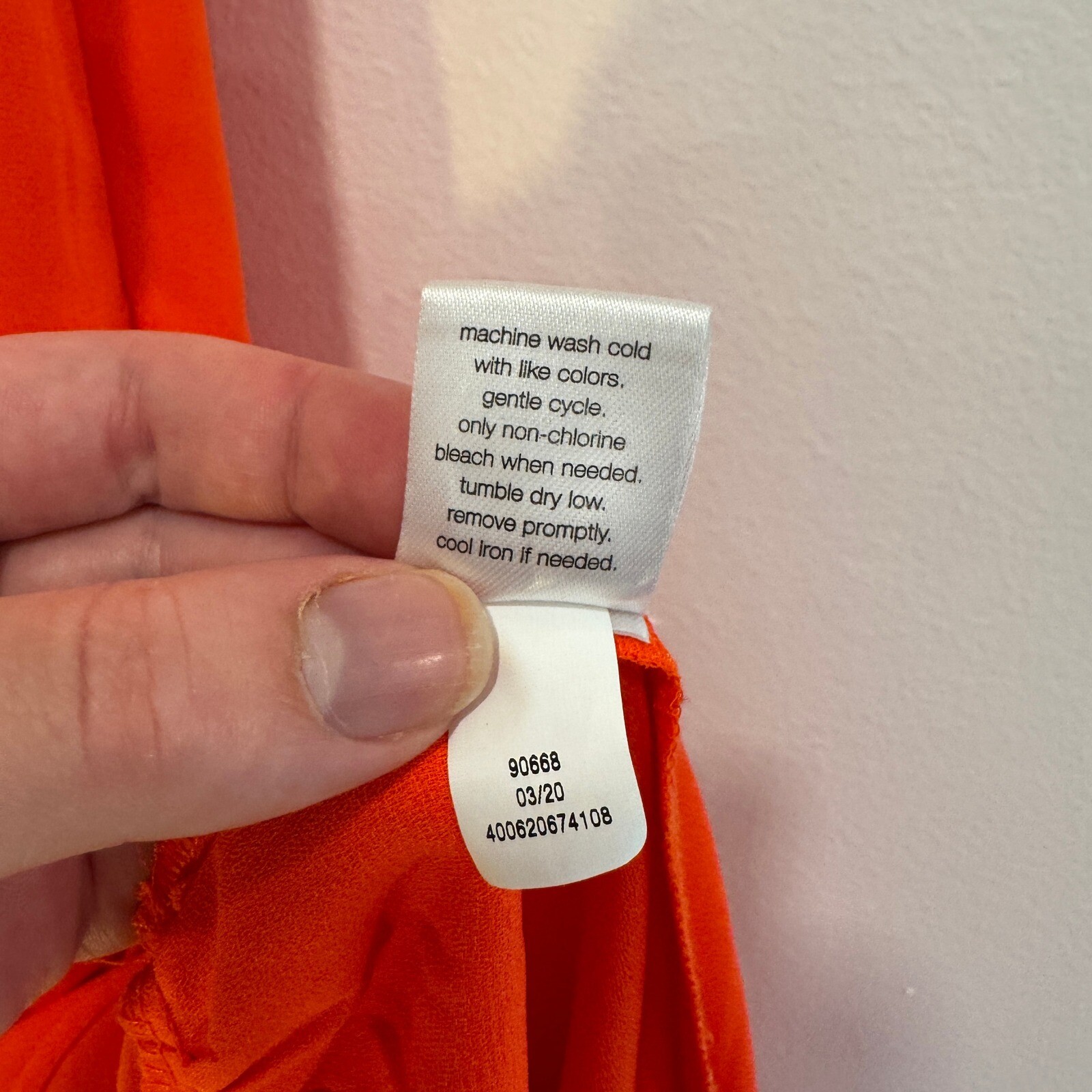 Elizabeth and James Maxi Tank Dress Tiered Flame Orange XL Vibrant Bold Chic