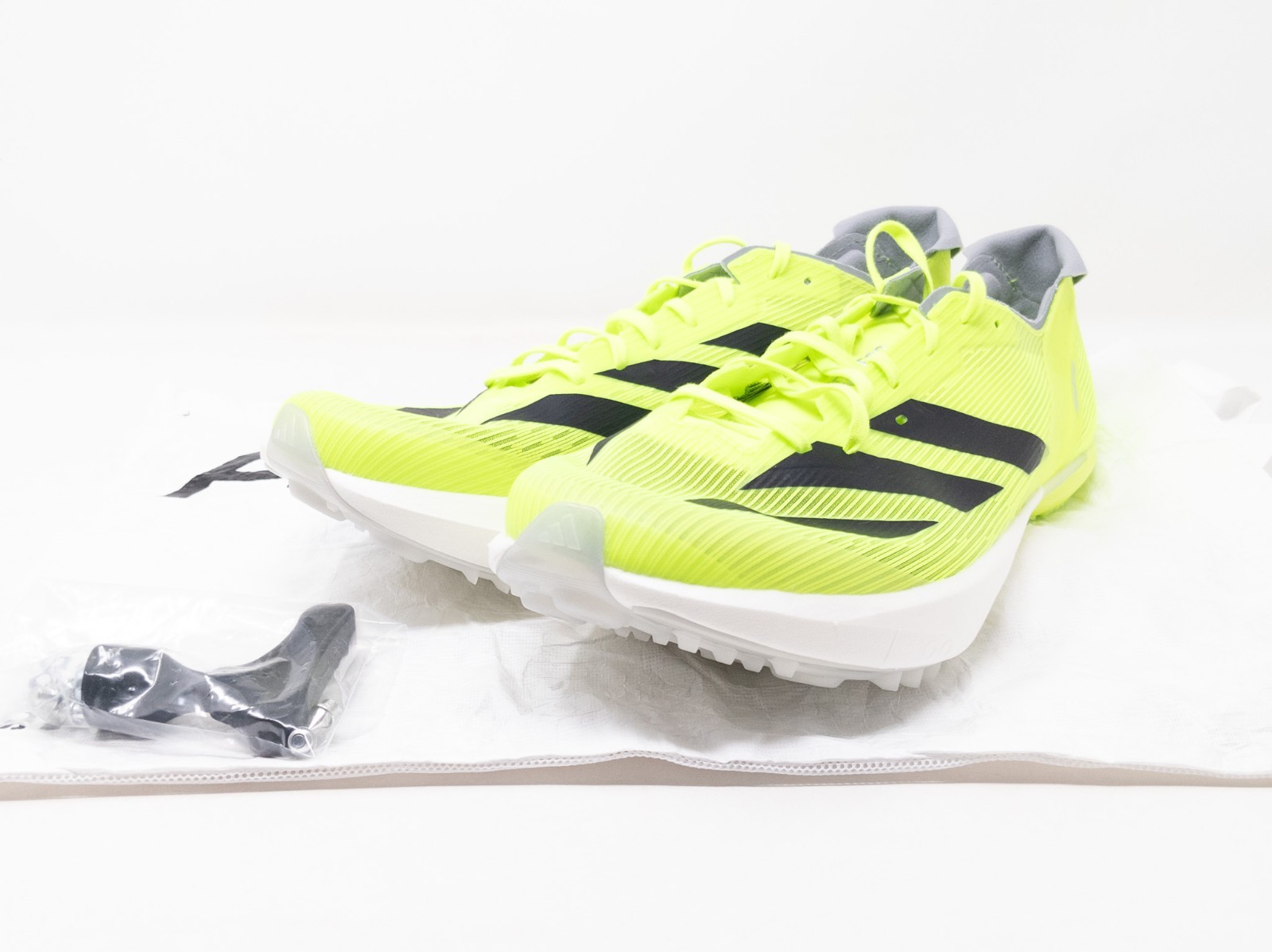 [Sz 11.5] Adidas Adizero Ambition Track Field Spikes Lucid Lemon IH5798