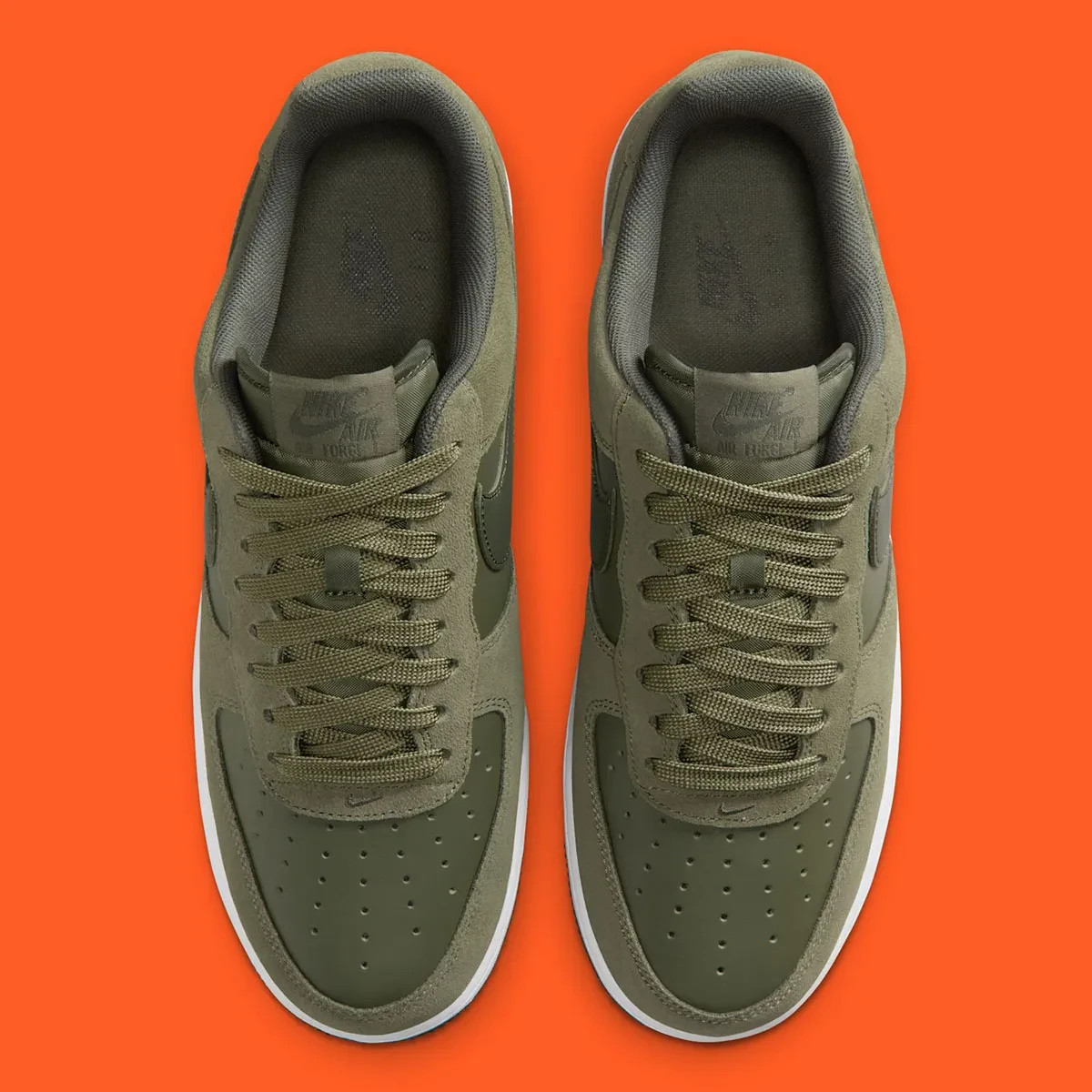 Nike Air Force 1 ’07 LV8 Shoes Medium Olive White IB6388-200 Men’s Sizes NEW