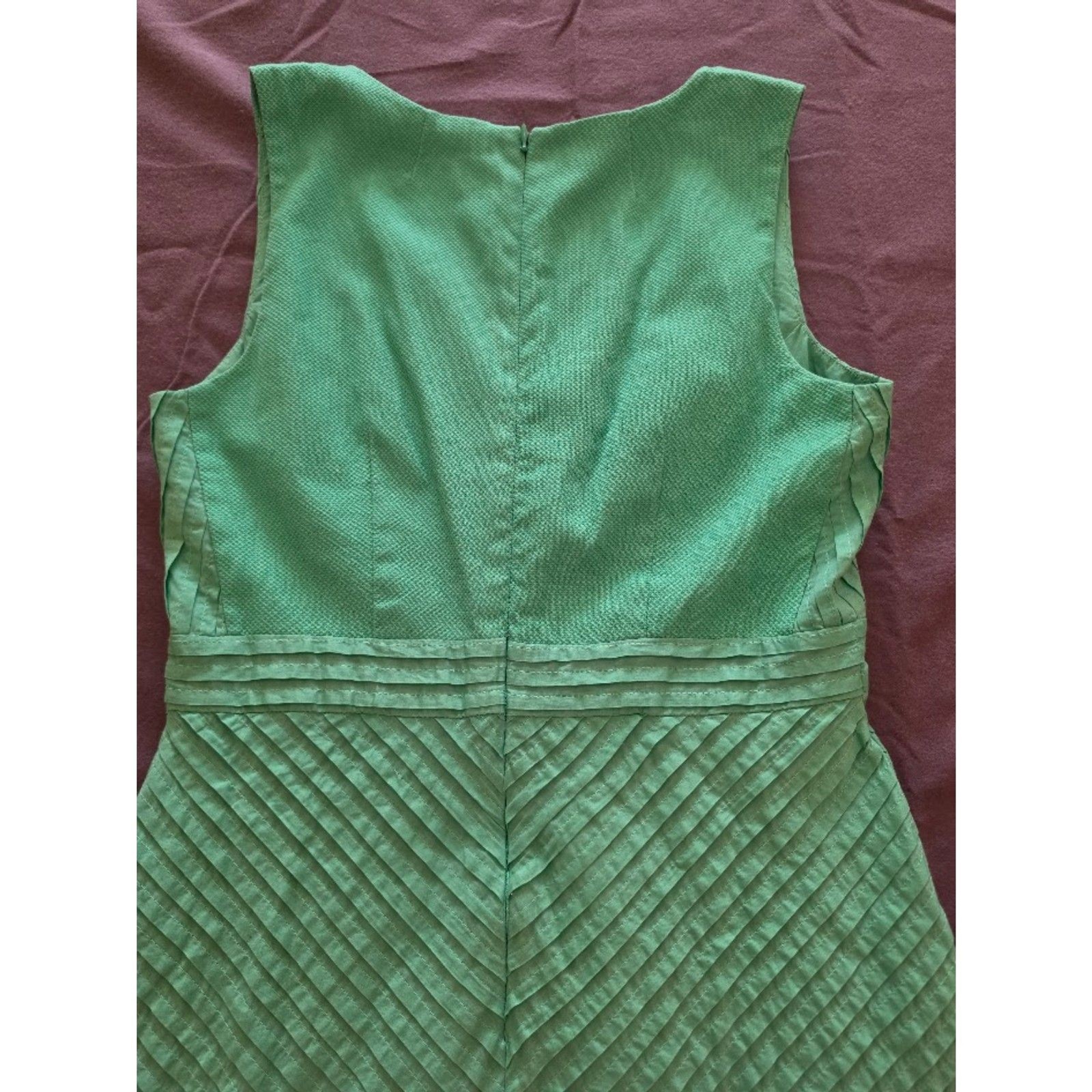 J.Crew Factory chevron pleated size 6 dress