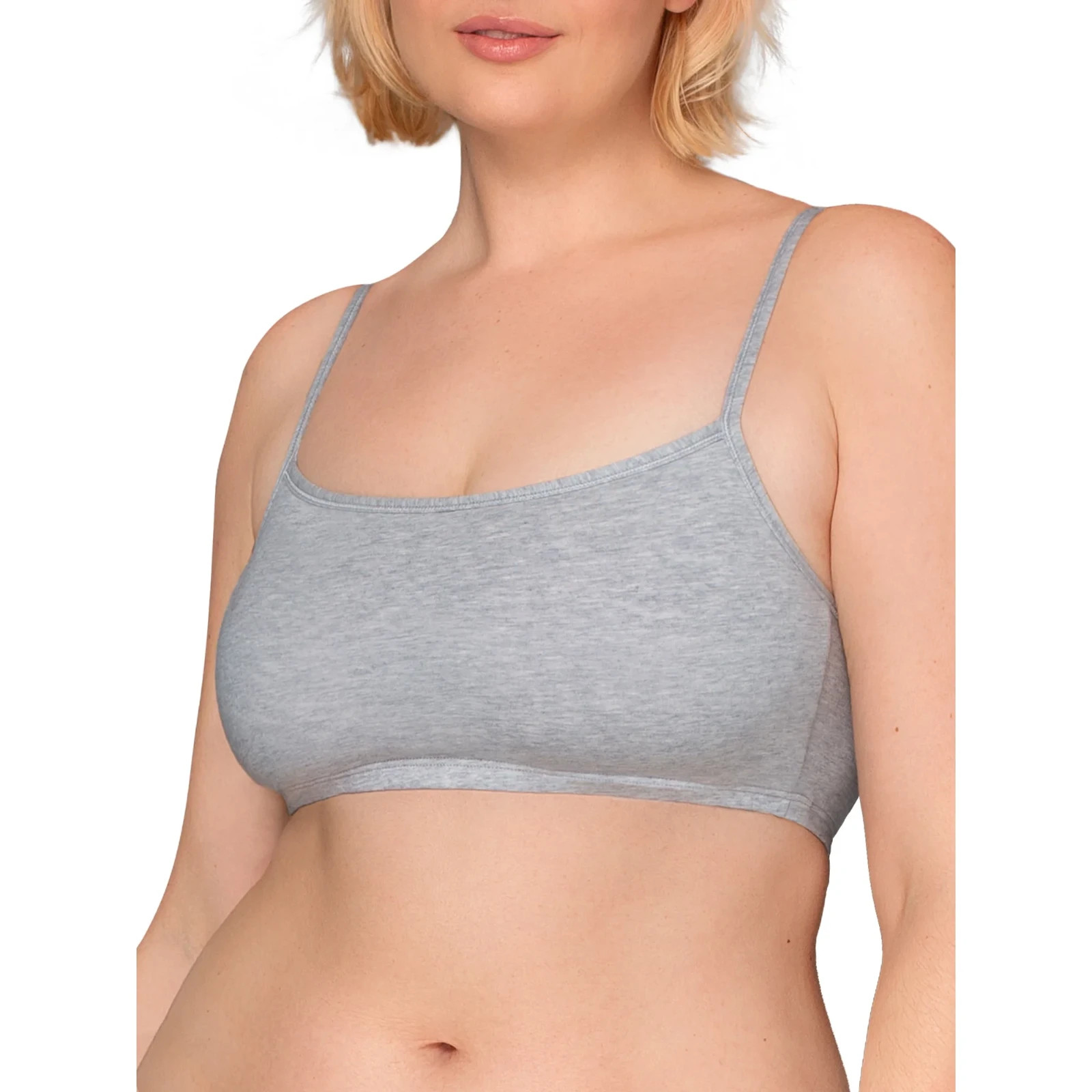 6 pc Fruit of the Loom Stretch Cami Strap Comfort Sport bra XS S M L XL 2X 3X 4X