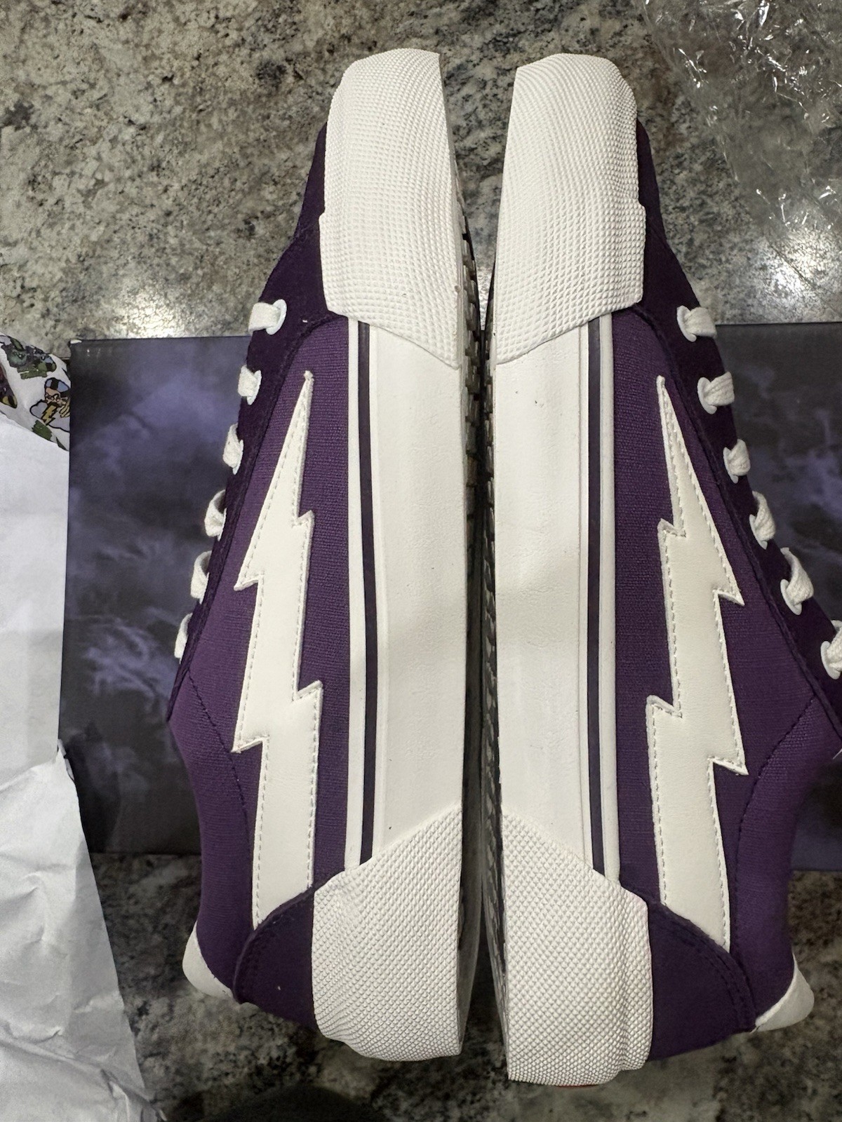 Revenge X Storm Vol.2 Dark Violet White Men’s Low Top Sneakers Athletic