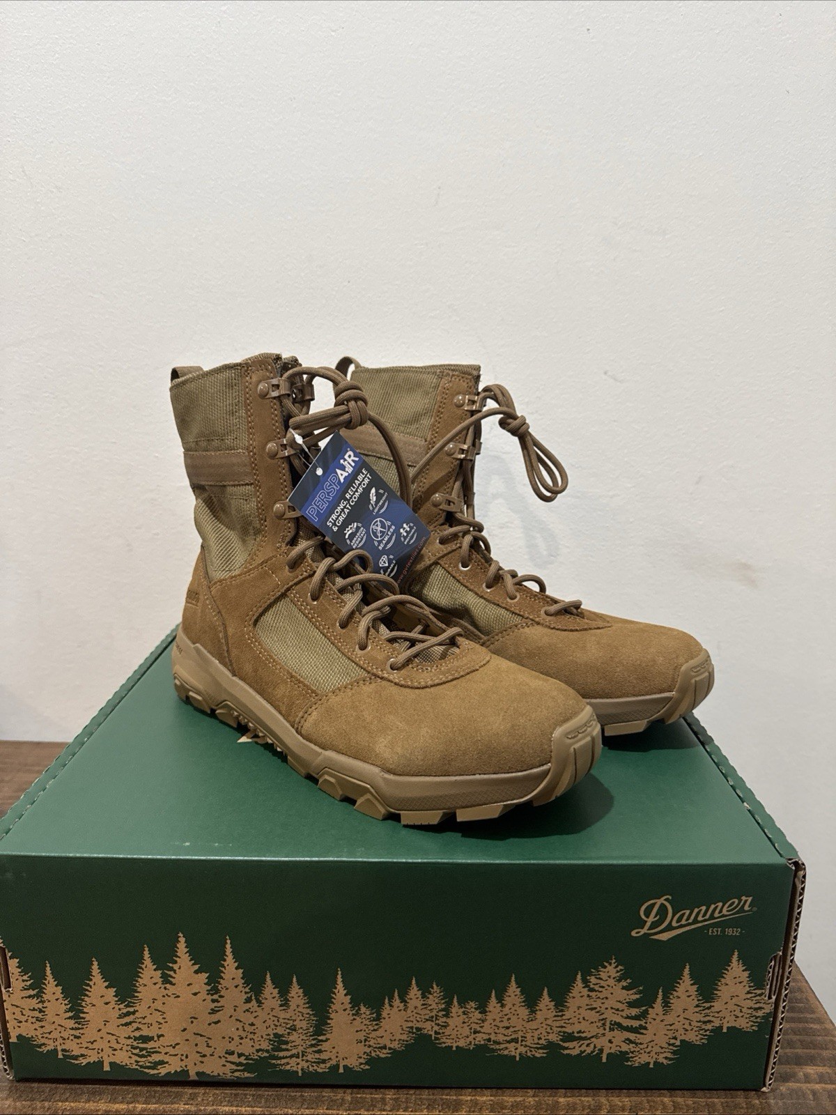 DANNER Sonic 8″ Lightweight Tactical Hiking Boots Men’s SZ 11 Coyote Hot 54430