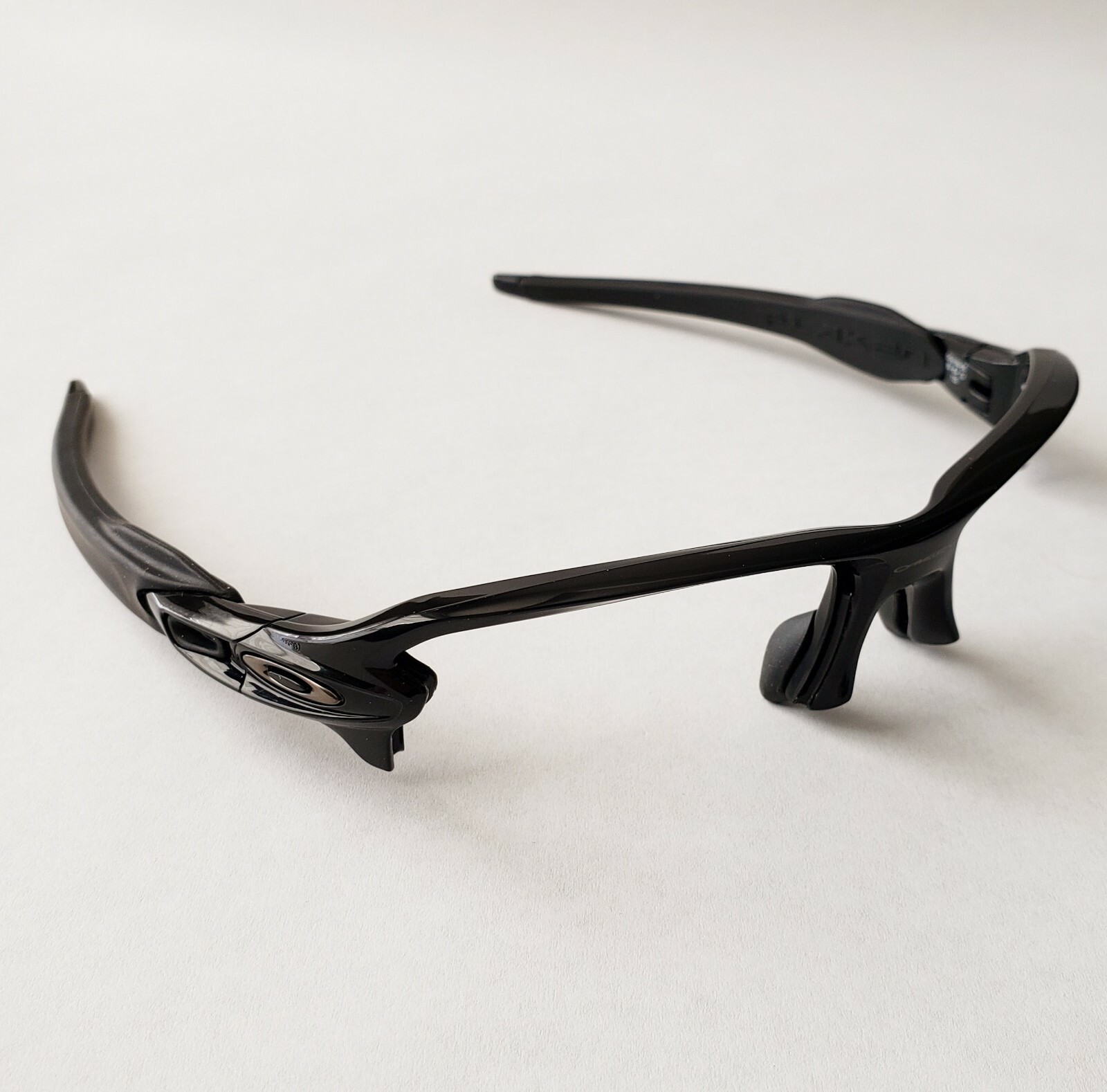 Oakley Flak 2.0 XL Polished Black Gunmetal Icons Replacement Frame Only OO9188