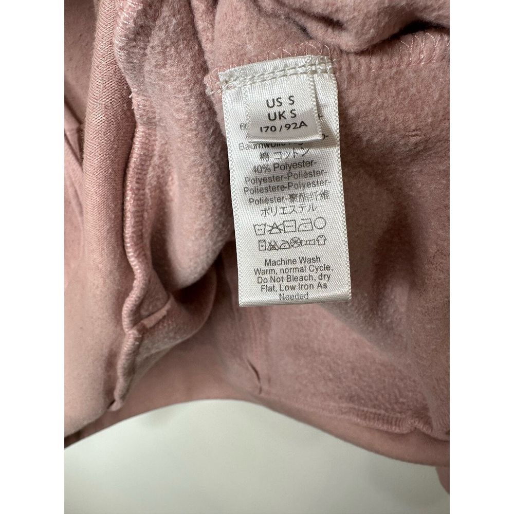 Free People Movement Hoodie Womens Small Pink Drawstring Kangaroo Pocket Ballet
