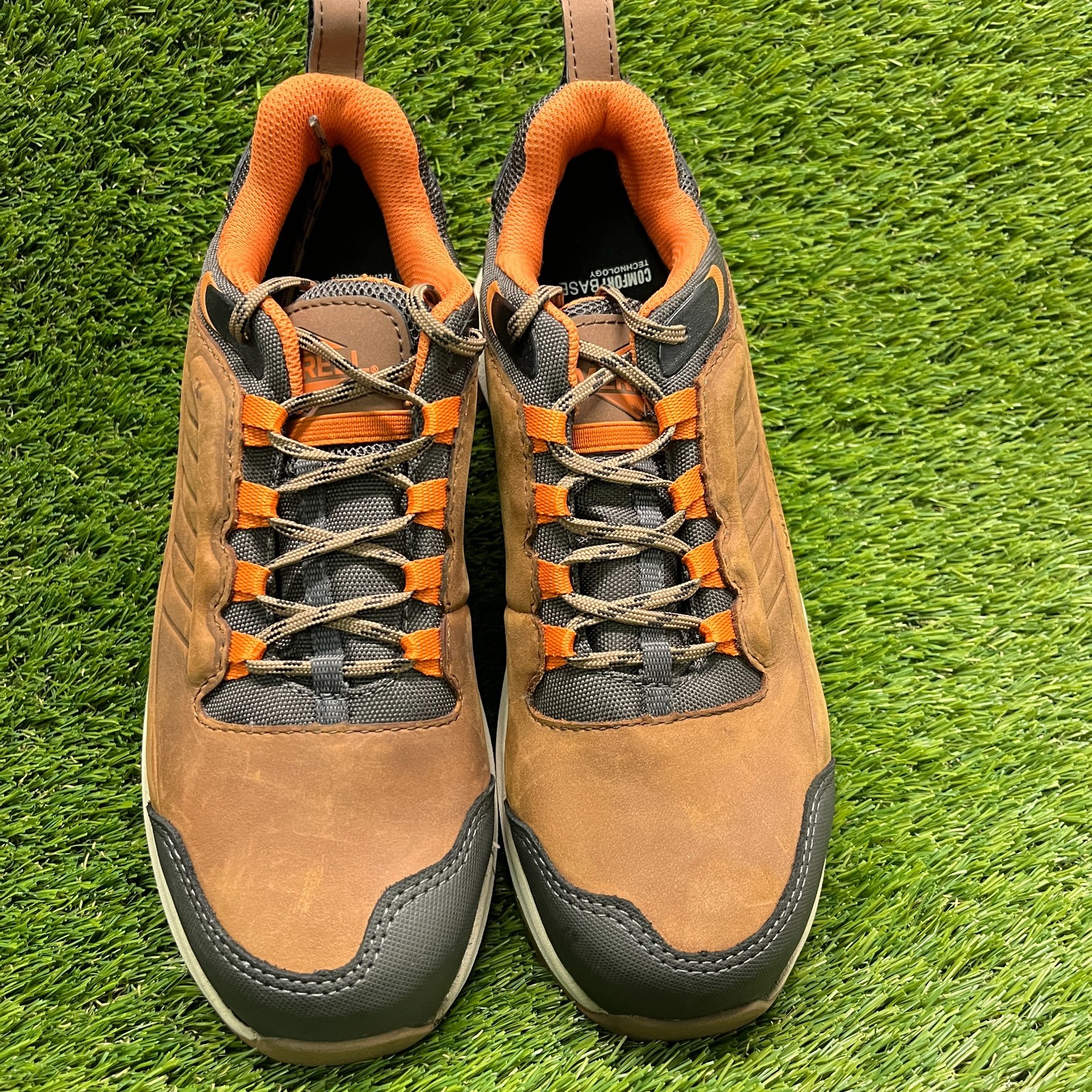 Merrell Moab Speed 2 LX Low Mens Size 7 Brown Black Carbon Fiber Toe Work Shoes