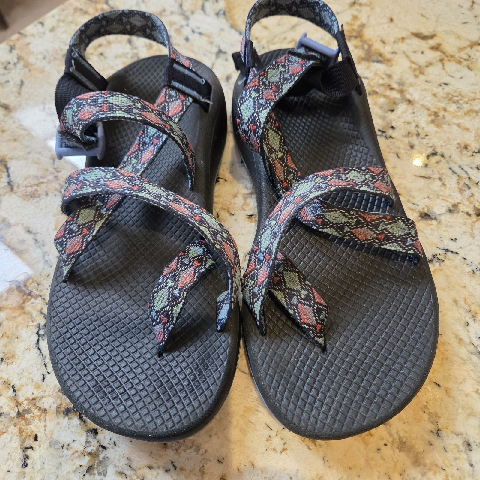 Chaco Z Cloud 2 Trace Eclipse Sport Sandals Women 9W Wide Hiking Camino Comfort