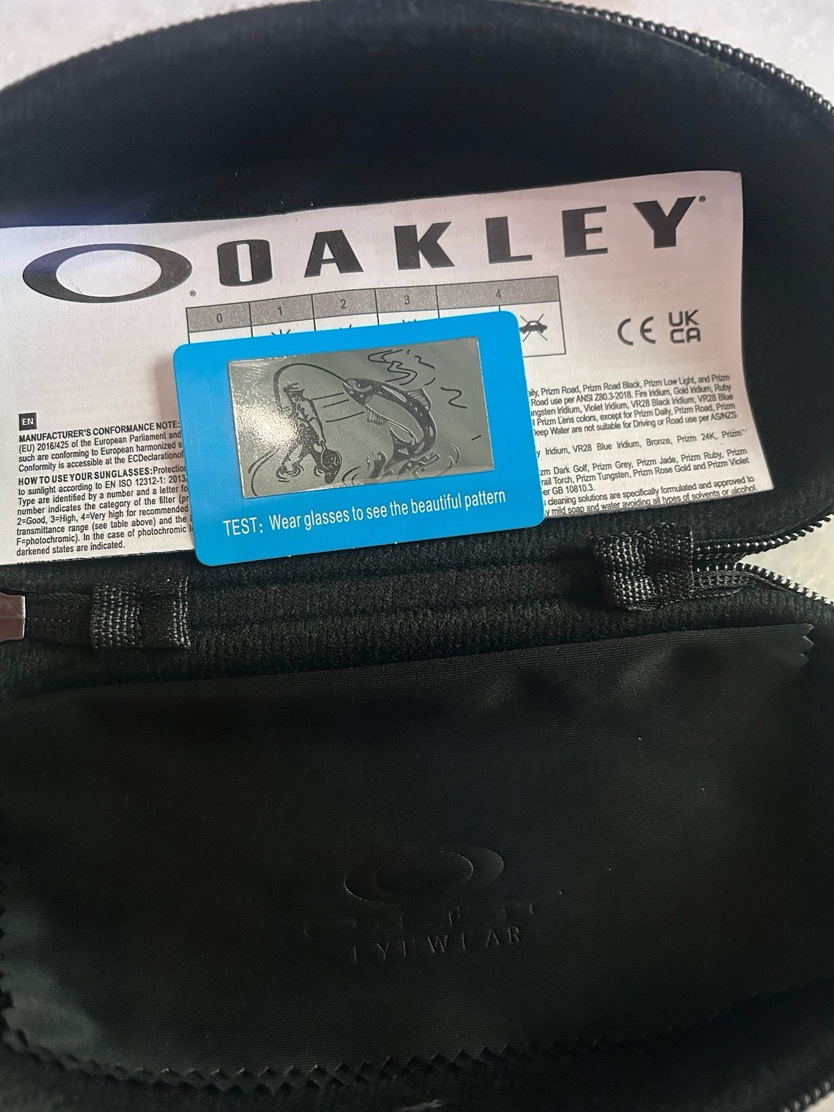 Oakley Holbrook Polarized Sunglasses Blue Lens Matte Black Frame OO9102