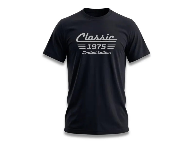 51st Birthday Comfort Tee Born In Classic