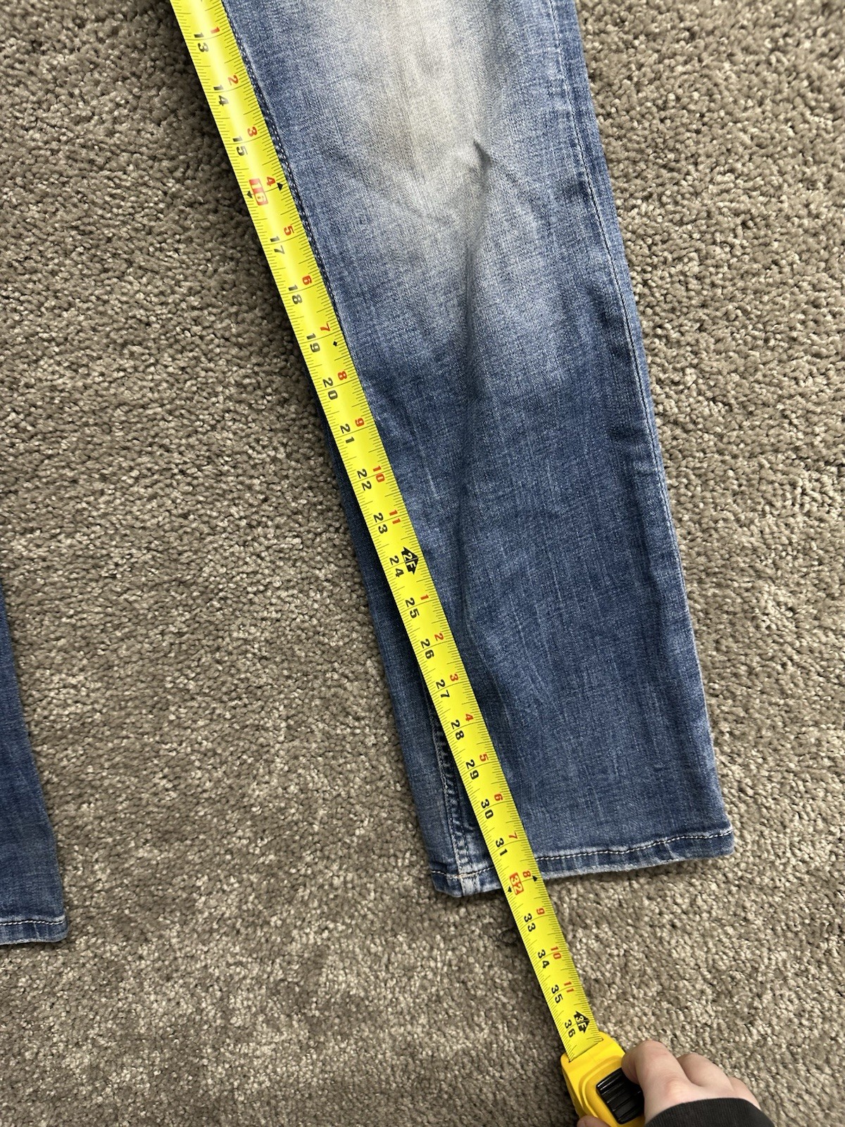 Buckle BKE Mason Taper Stretch Jeans Mens 32R (fits 33×32)