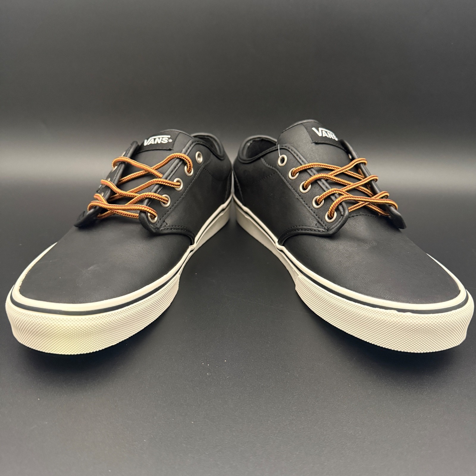 Vans Men’s Atwood Black/Marshmallow Skate MEN Shoes VN0A327L68X