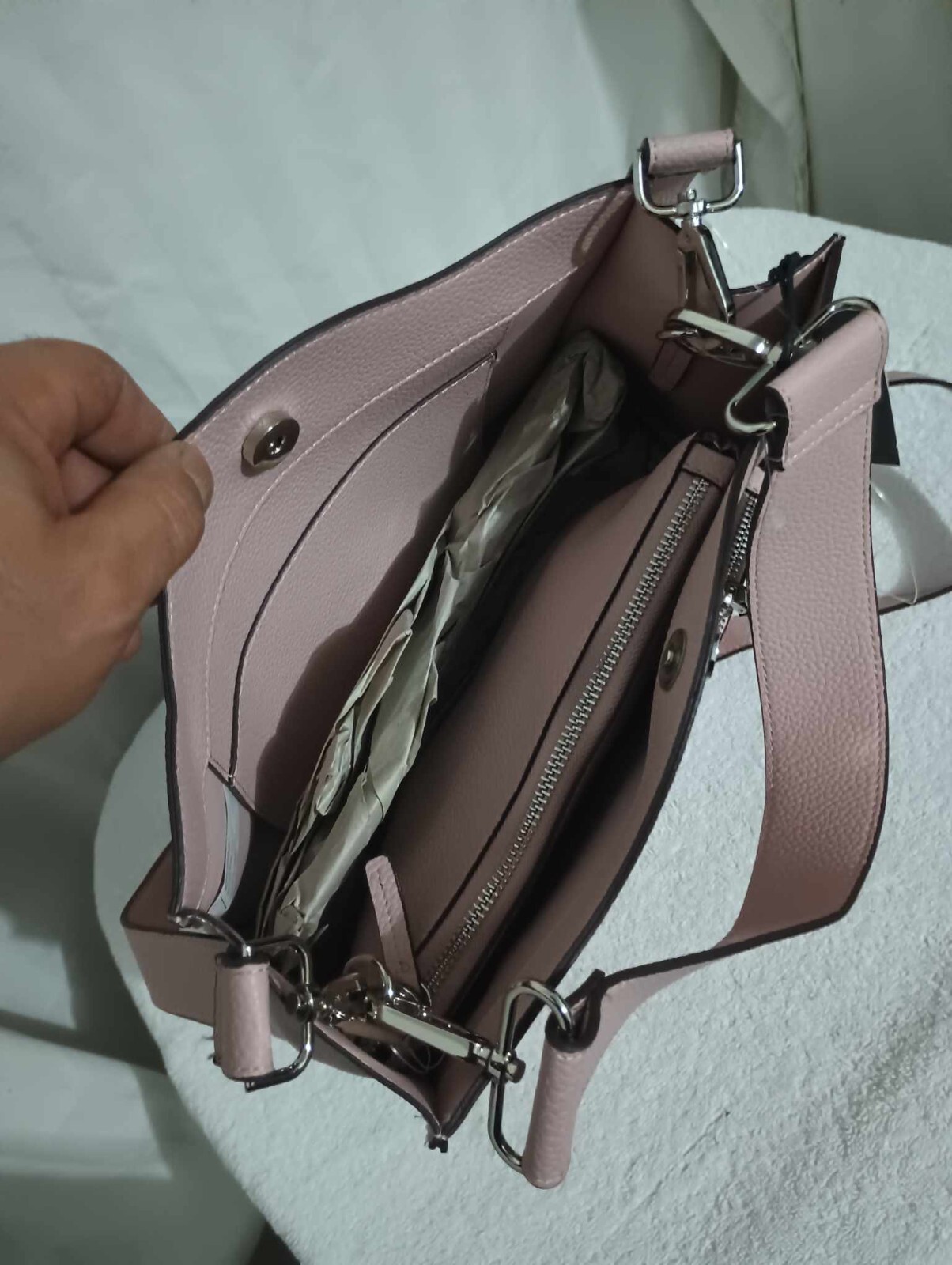 steven madden handbag pink crossbody (byt8)