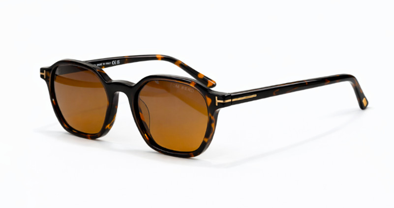 Tom Ford Joey Sunglasses FT1301 Habana/Brown 51-20-145mm With Case New
