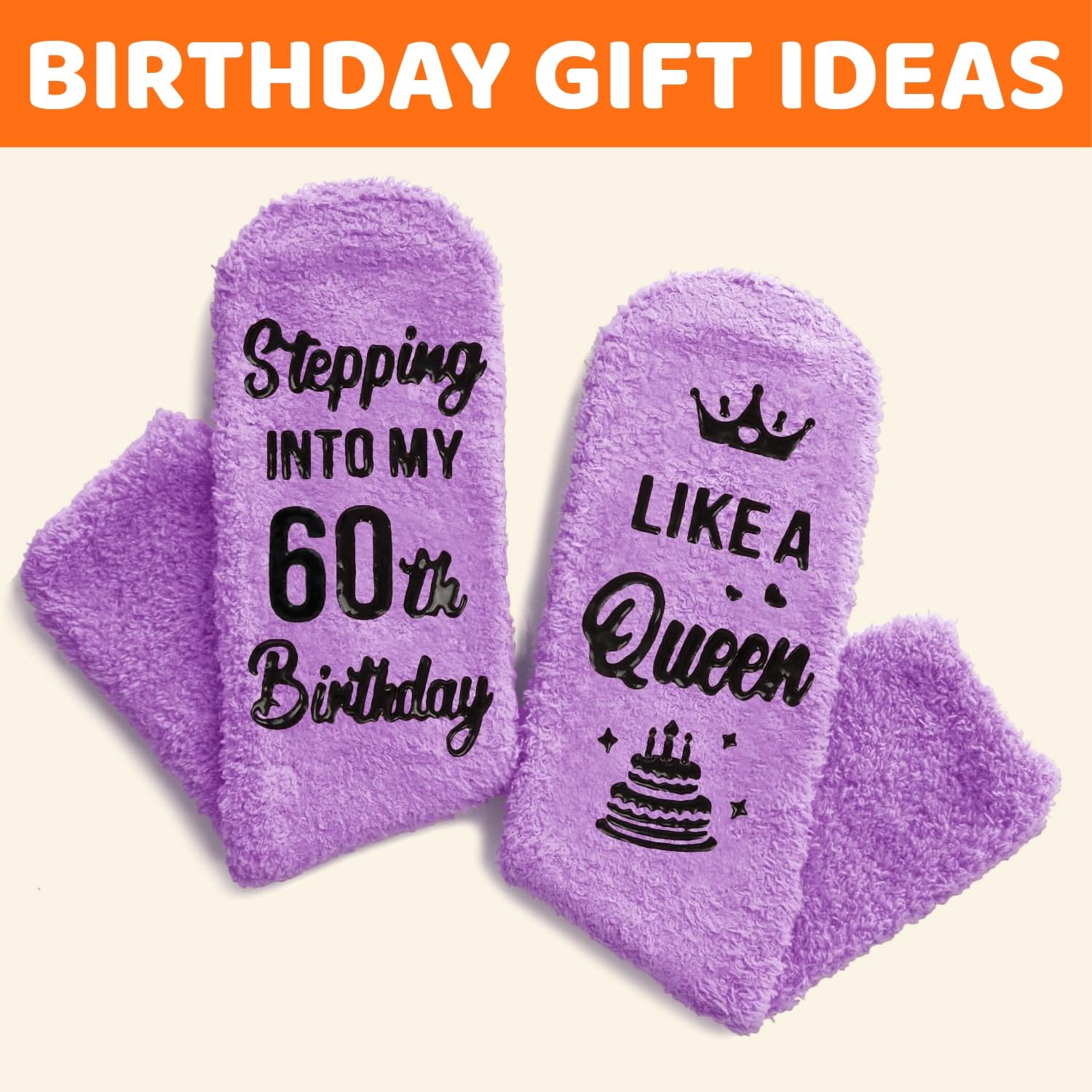 60th Years Old Birthday Gifts – Socks for 60 Year Olds Gift Ideas for 60 Year…