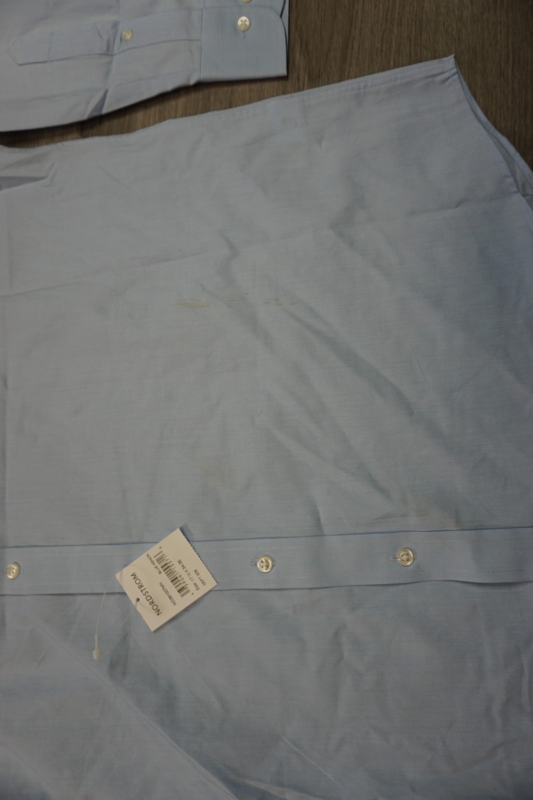 New Nordstrom Tech Smart Traditional Fit Performance Dress Shirt Men’s 17.5 34