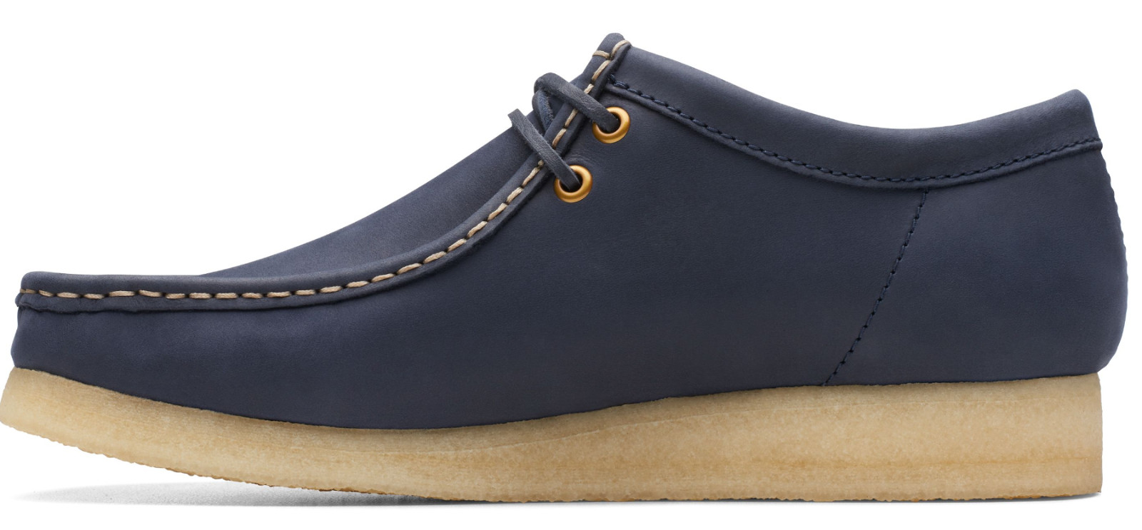 Clarks Wallabee – 26174515 – Navy Leather – Adults