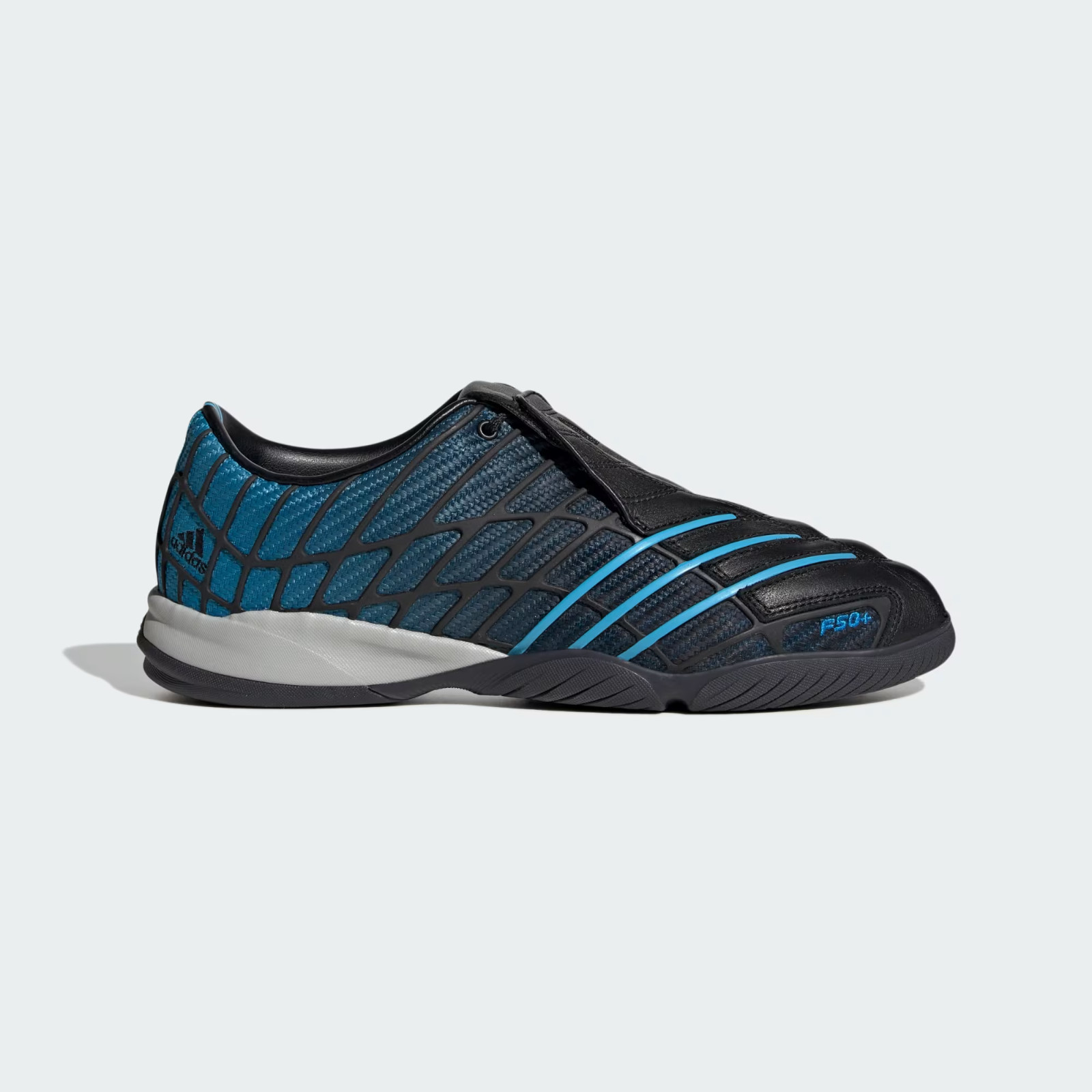 HQ9243 adidas F50 Sala Core Black Sky Rush (KITH Exclusive) (Men’s)