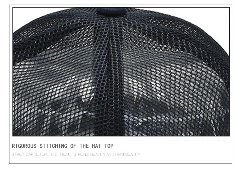 Breathable Mesh Cap Openwork Summer Sun Hat Outdoor Sports Unisex
