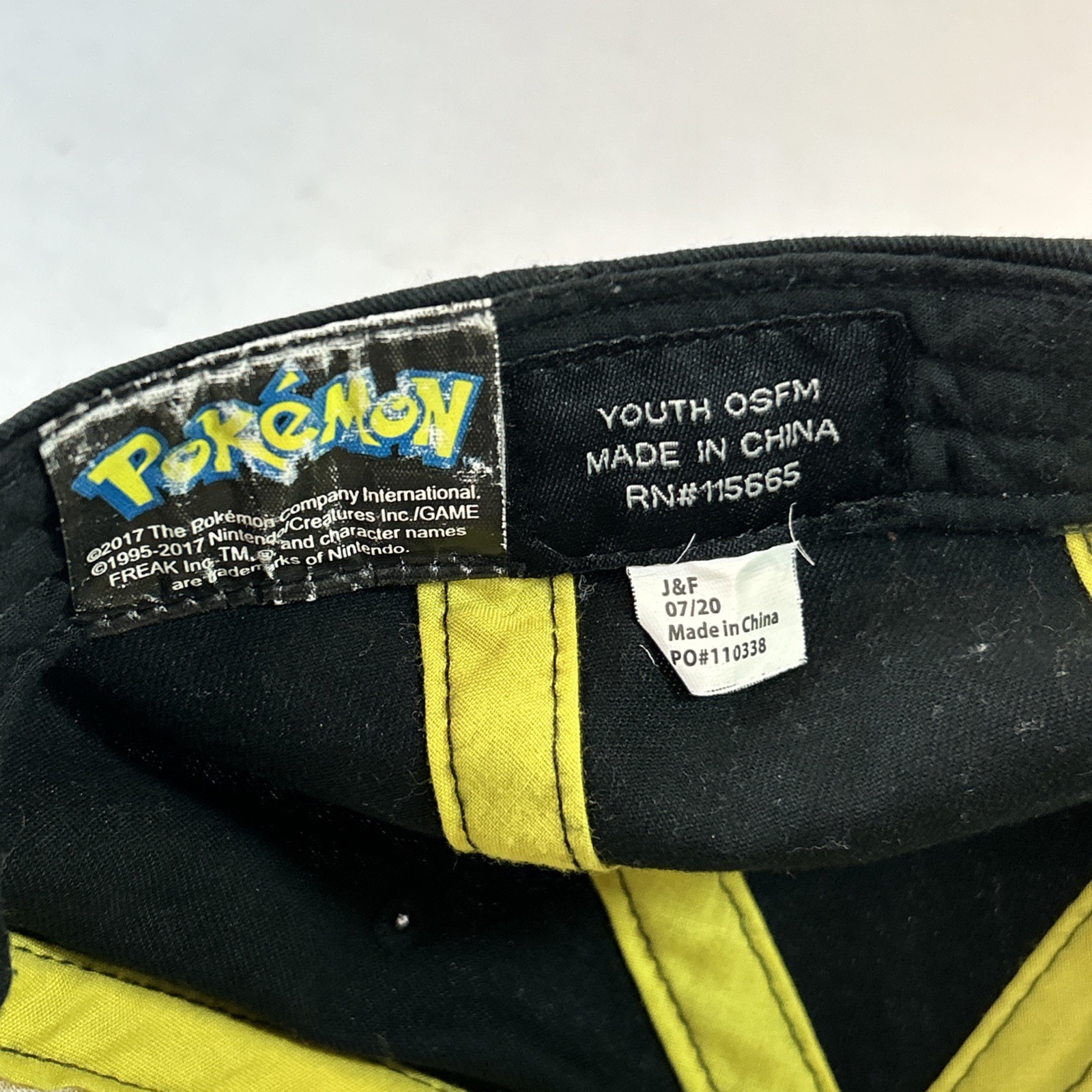 Pokemon Trainer Ash Ketchum Red Snapback Hat Cap Poke Ball (YOUTH OSFM) 2020