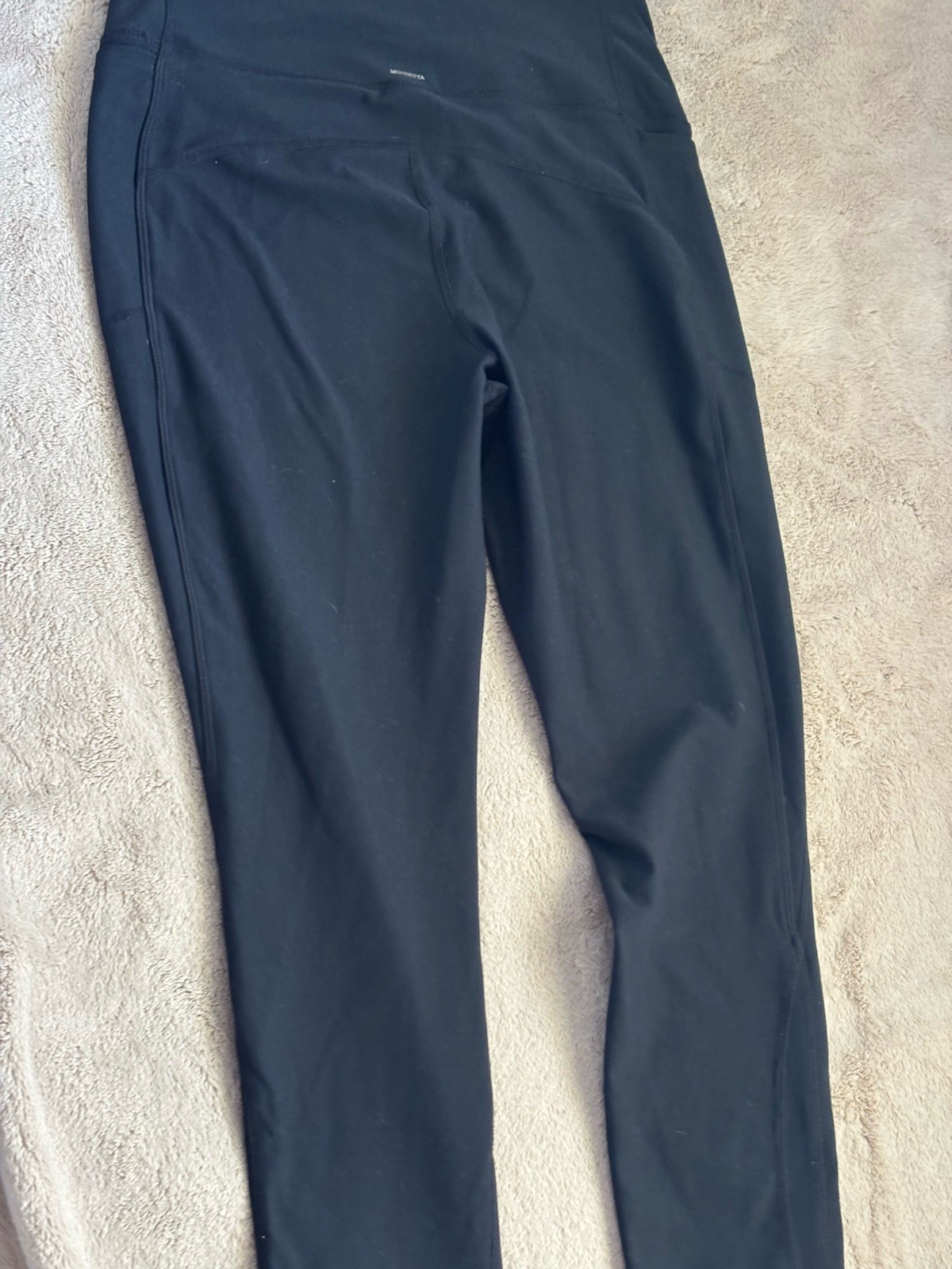 Mondetta Performance + Luxury Women’s Black High Rise Ankle Leggings M