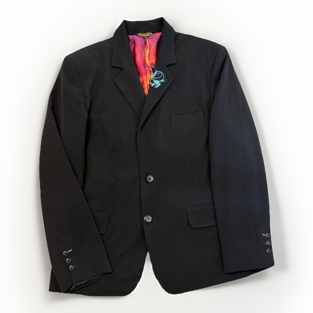 Men’s True Love & False Idols The Big Payback Served Cold Blazer Jacket Size 44