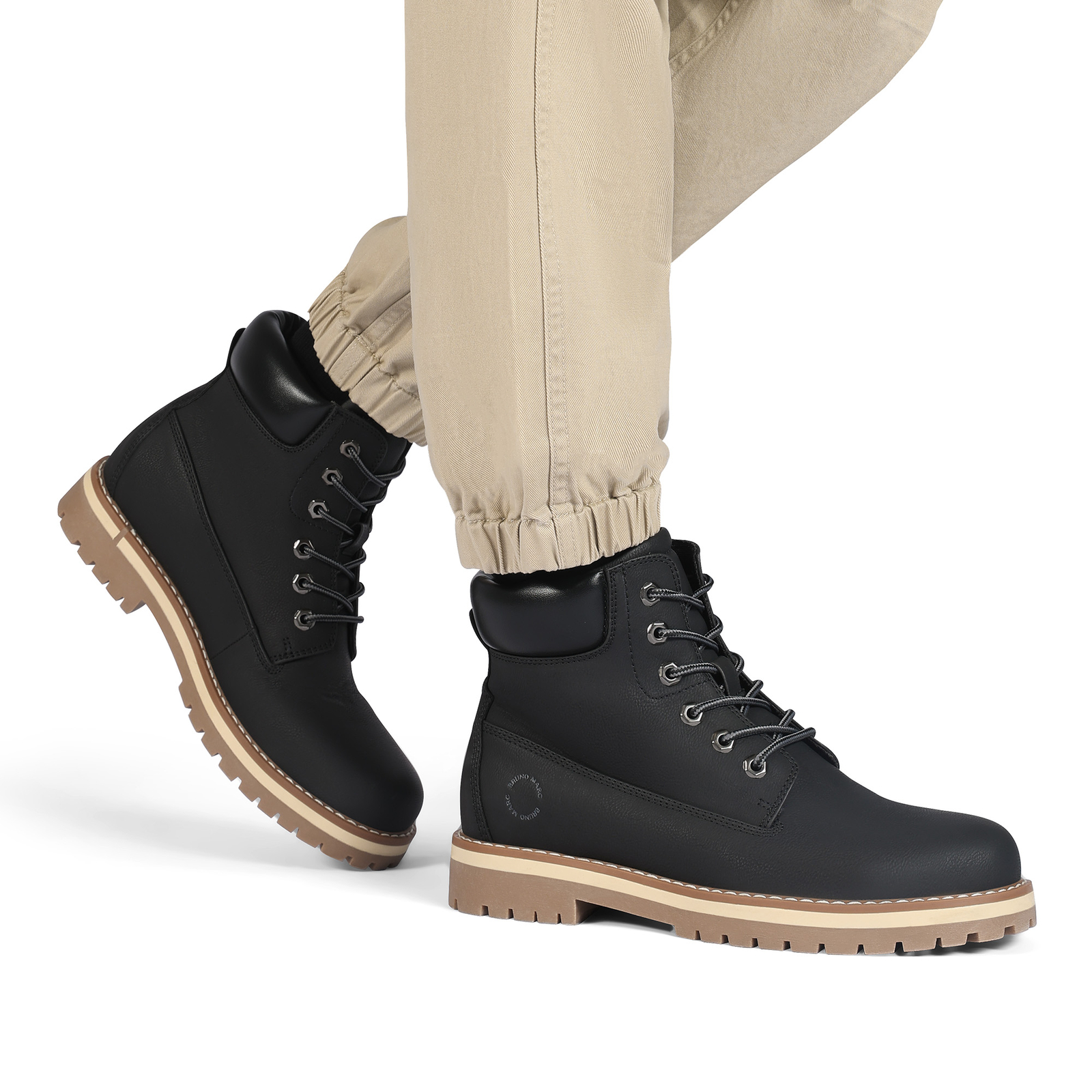 Men’s Classic Winter Fall Boots Lace-Up Outdoor Work Boots US Size 6.5-15